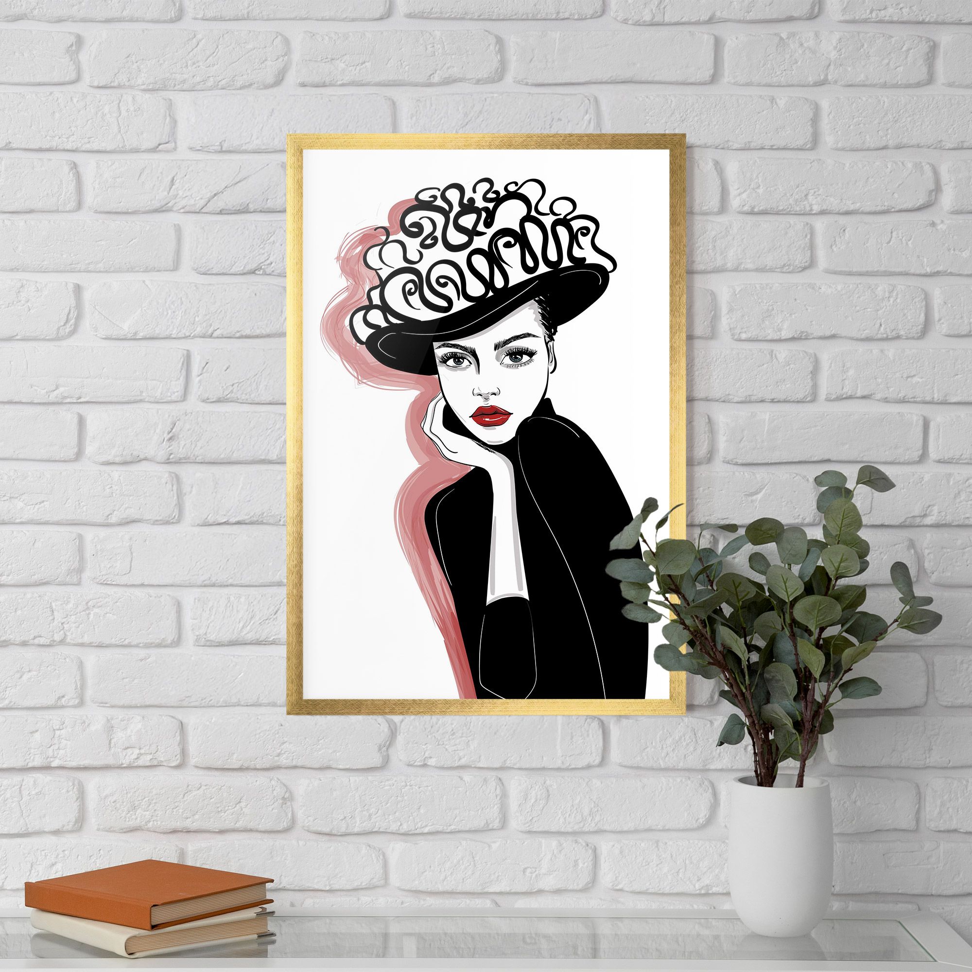 Vintage Drawing mockup 5