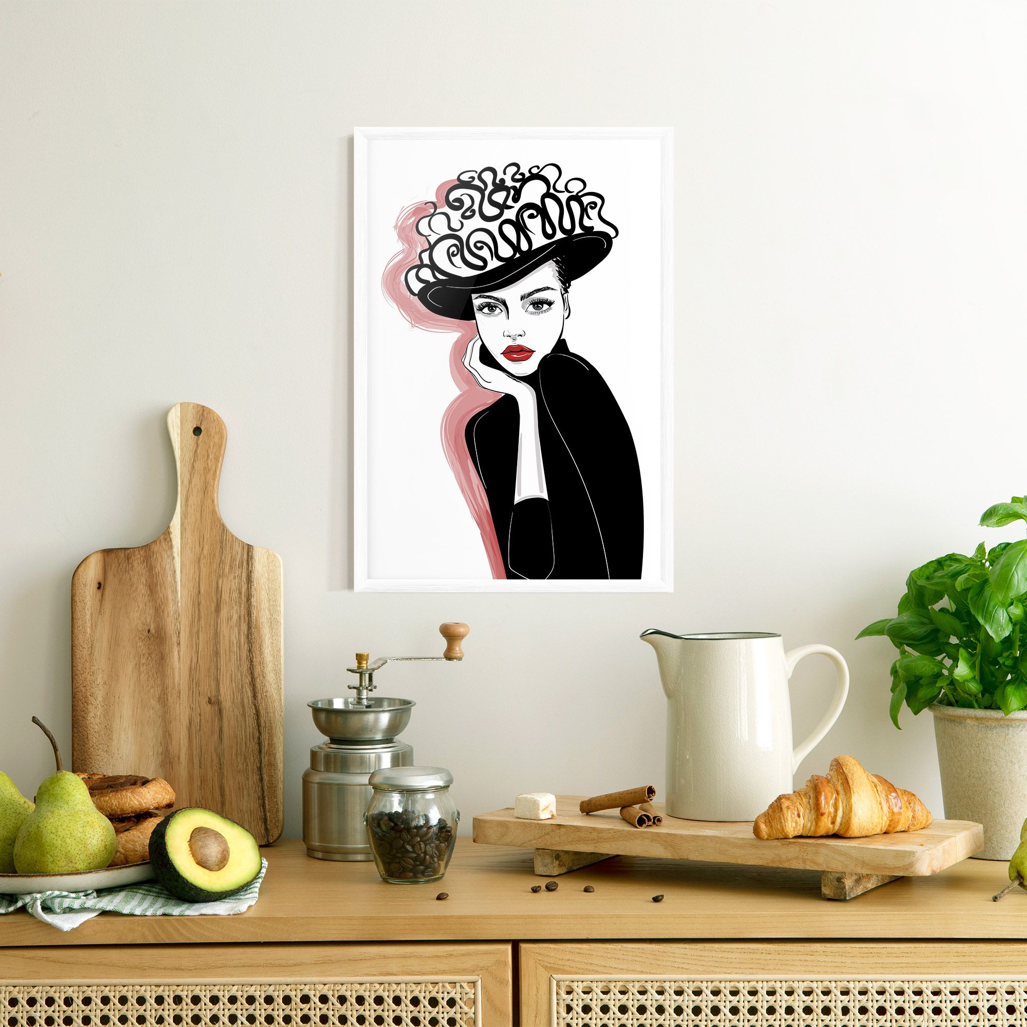 Vintage Drawing mockup 8