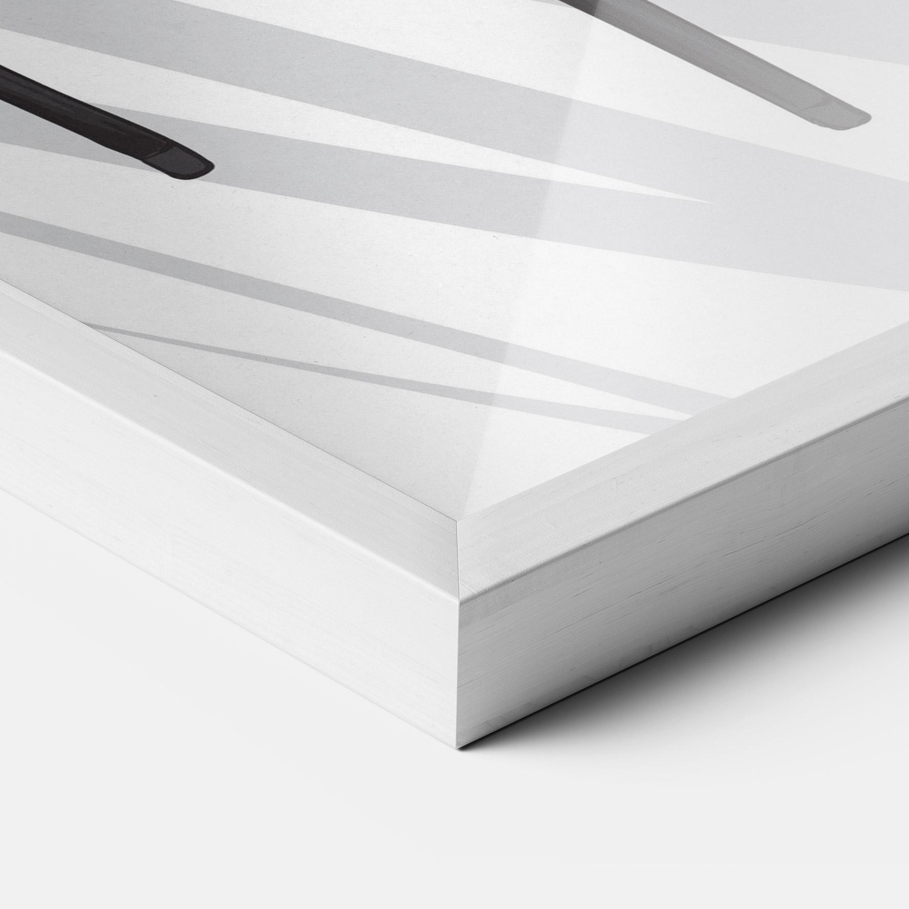 Gerahmte Poster Black Woman Shoes mockup 3