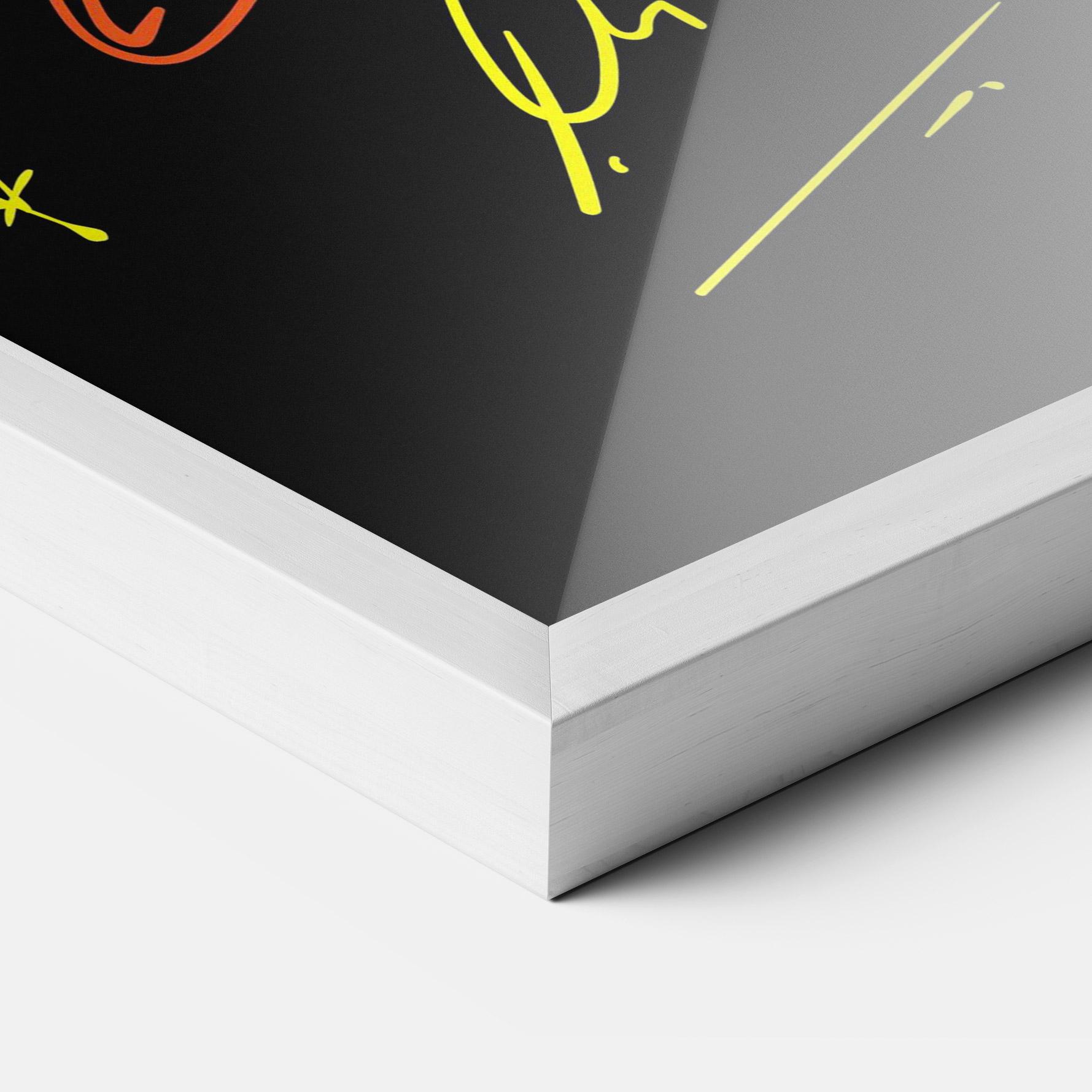 Gerahmte Poster Broken Culture mockup 3