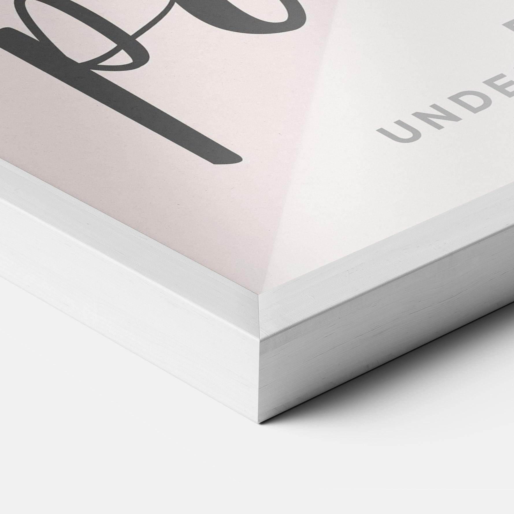 Gerahmte Poster Girl Power mockup 3