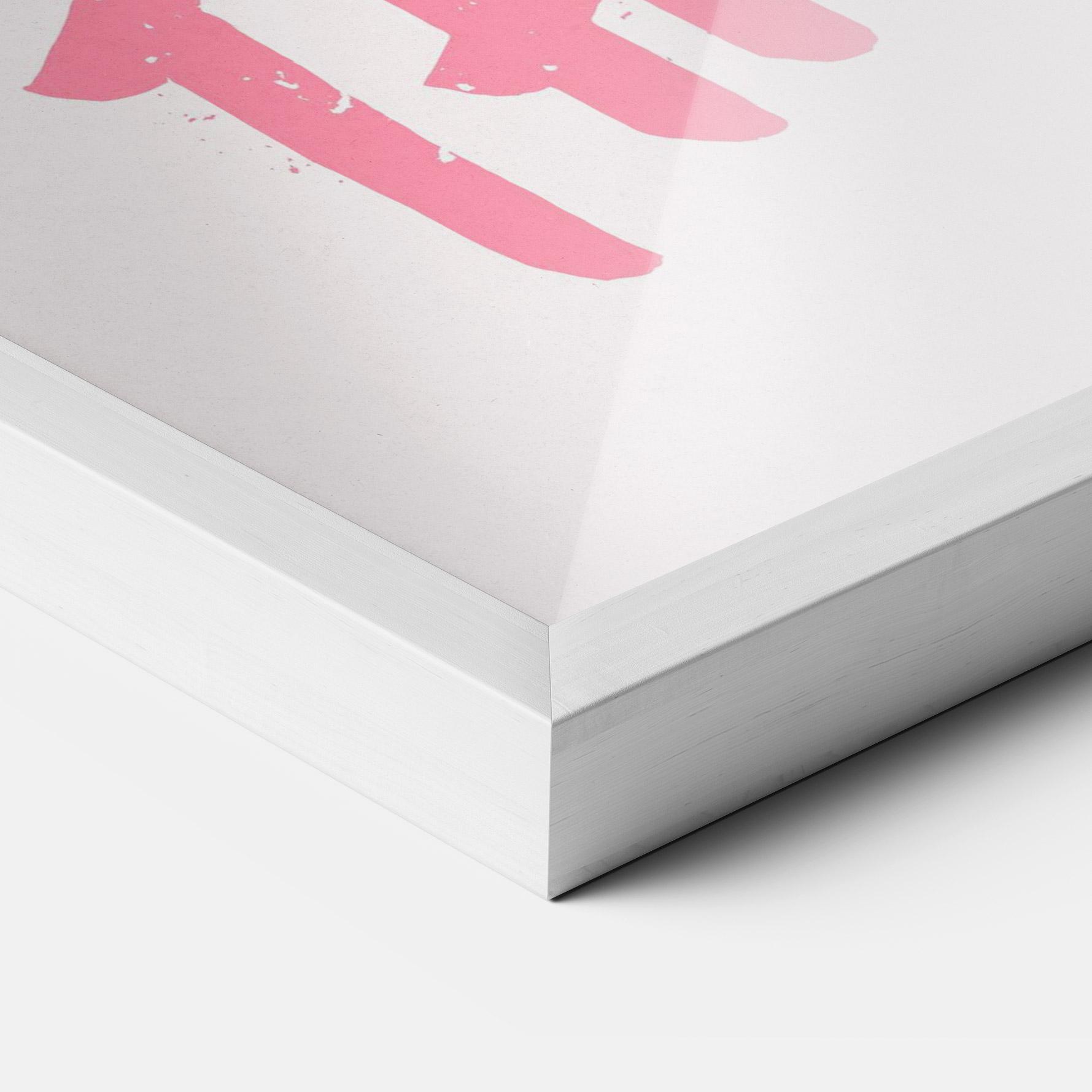 Gerahmte Poster Girl Things mockup 3