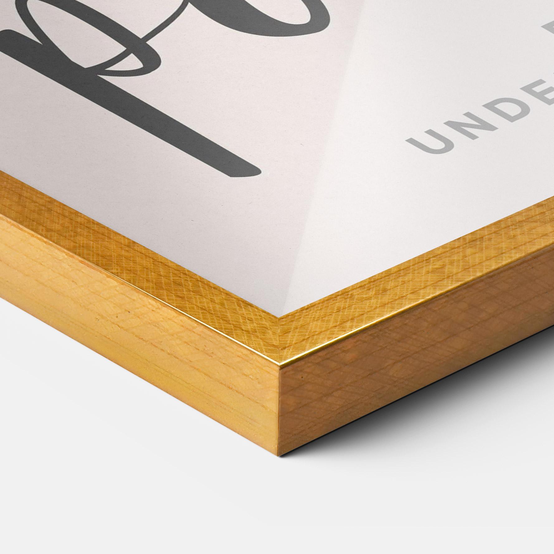 Gerahmte Poster Girl Power mockup 3