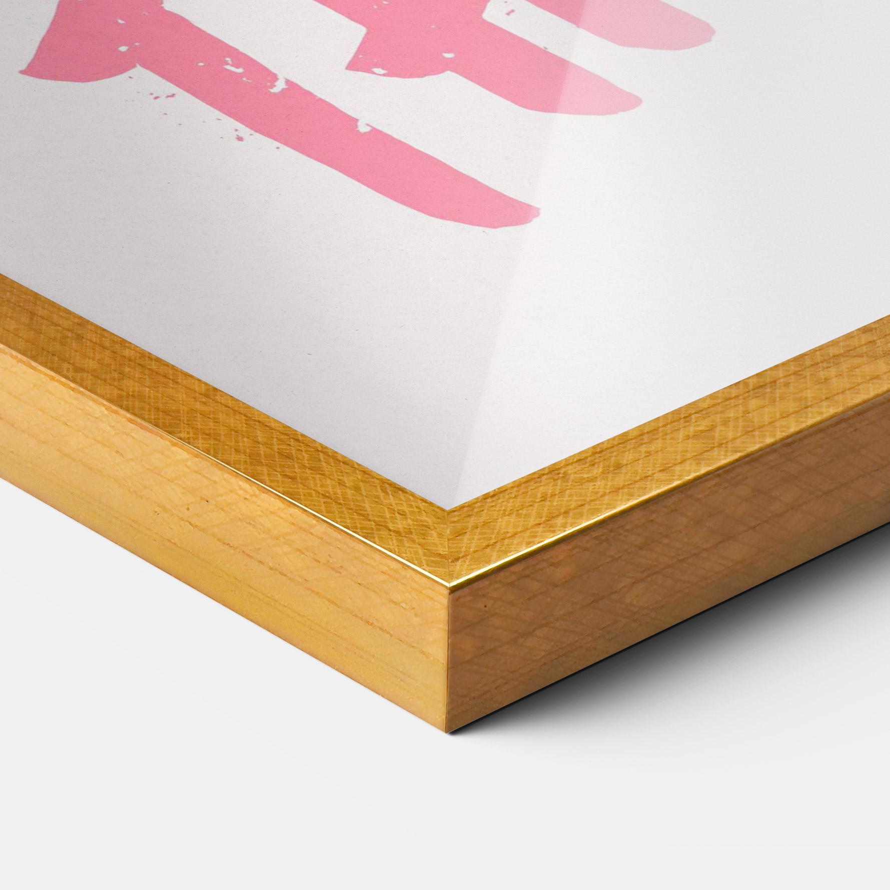 Gerahmte Poster Girl Things mockup 3