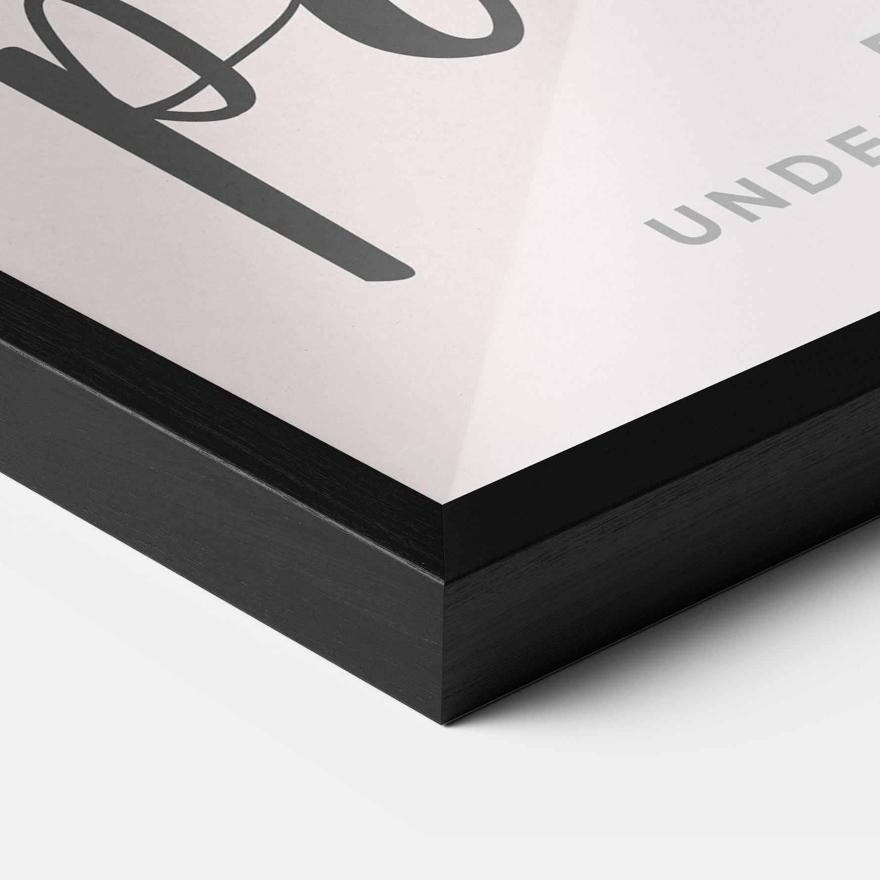 Gerahmte Poster Girl Power mockup 3