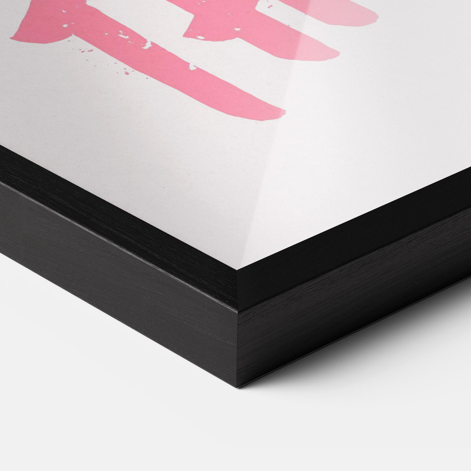 Gerahmte Poster Girl Things mockup 3