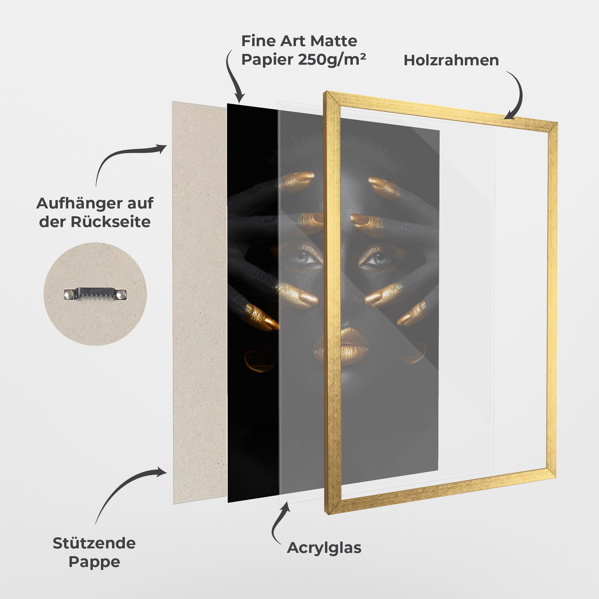 Gold Fingertips Art mockup 1