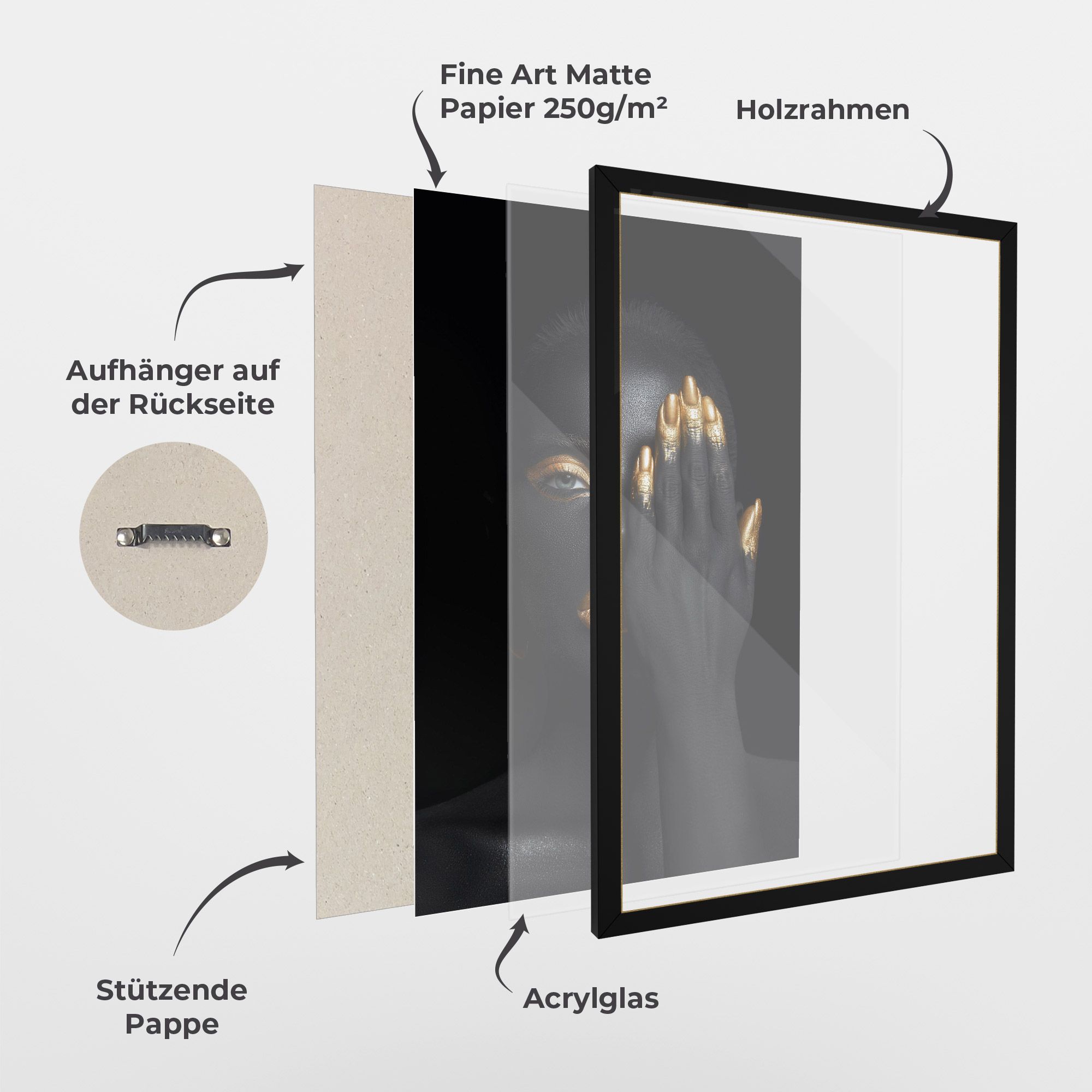 Gold Makeup Chain mockup 1