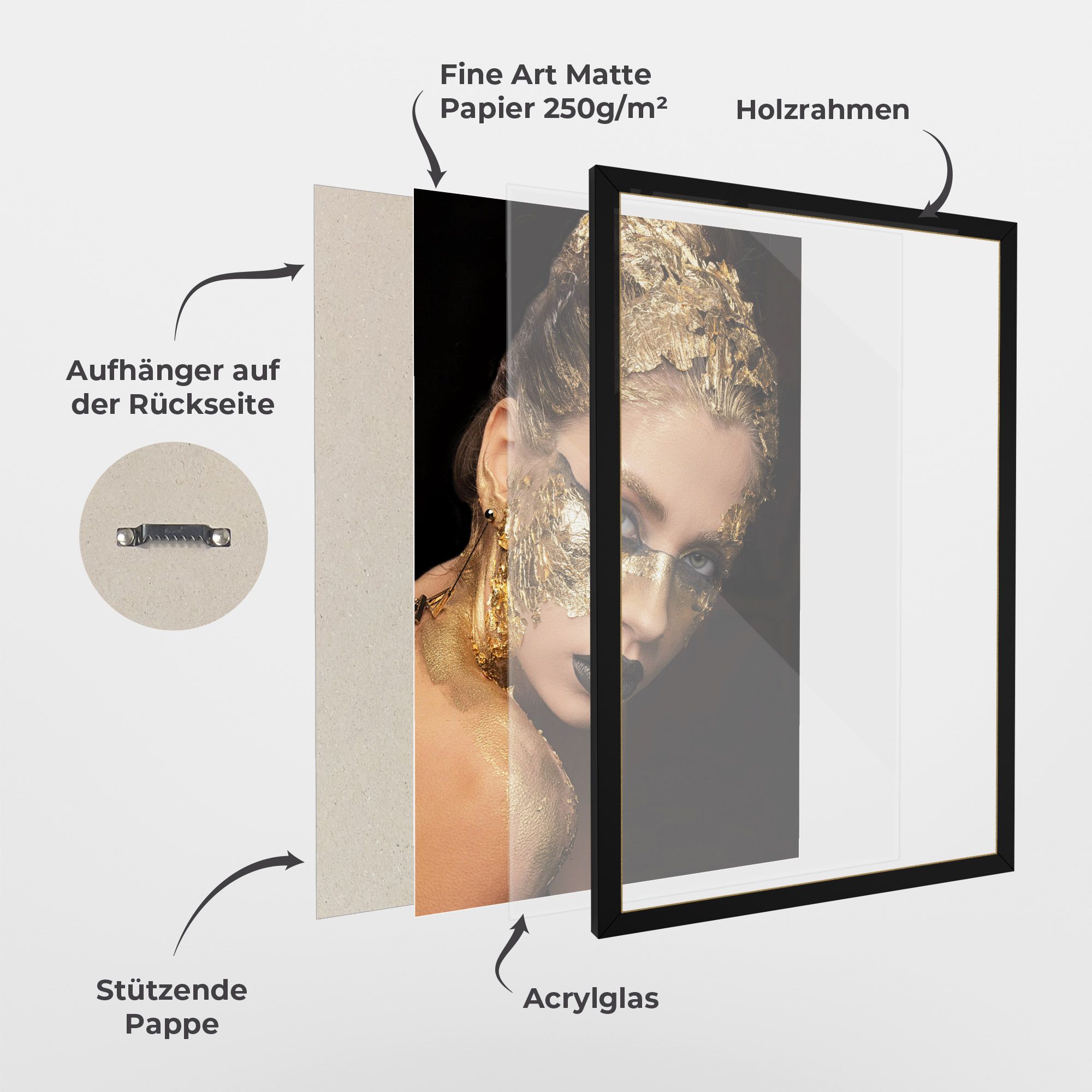 Golden Foil Face mockup 1