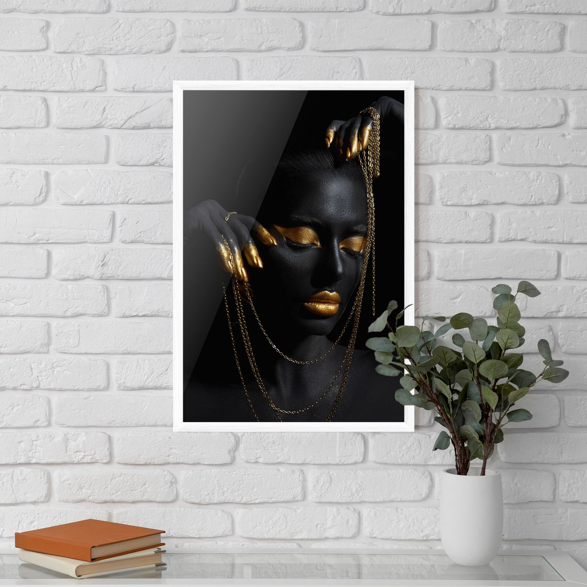 Gold Black Skin mockup 5