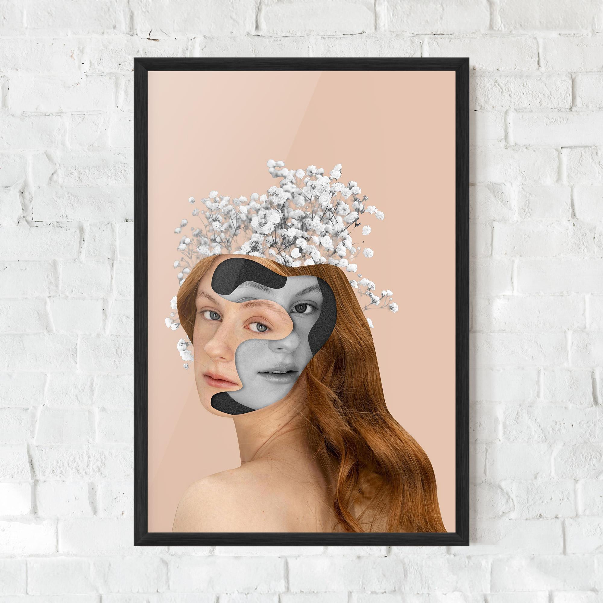 Gerahmte Poster Abstract Combination mockup 0