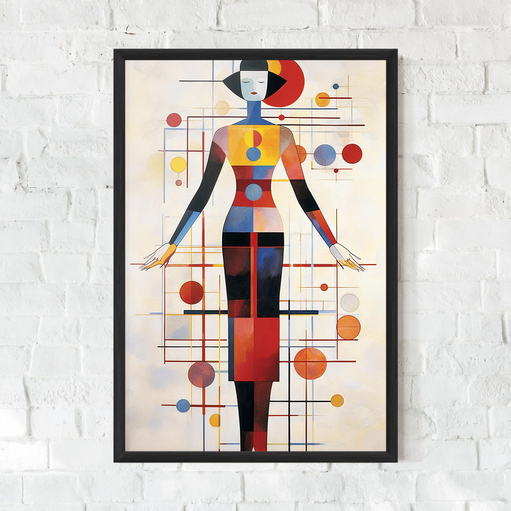 Poster Woman Artist mockup 0