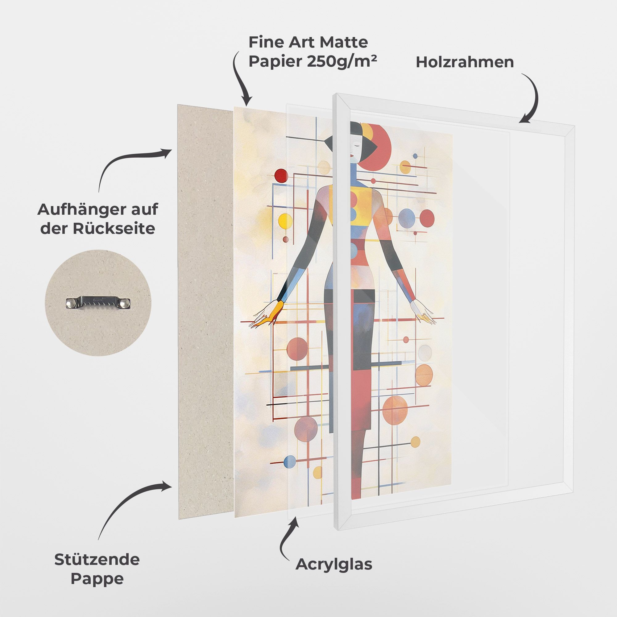 Poster Woman Artist mockup 1