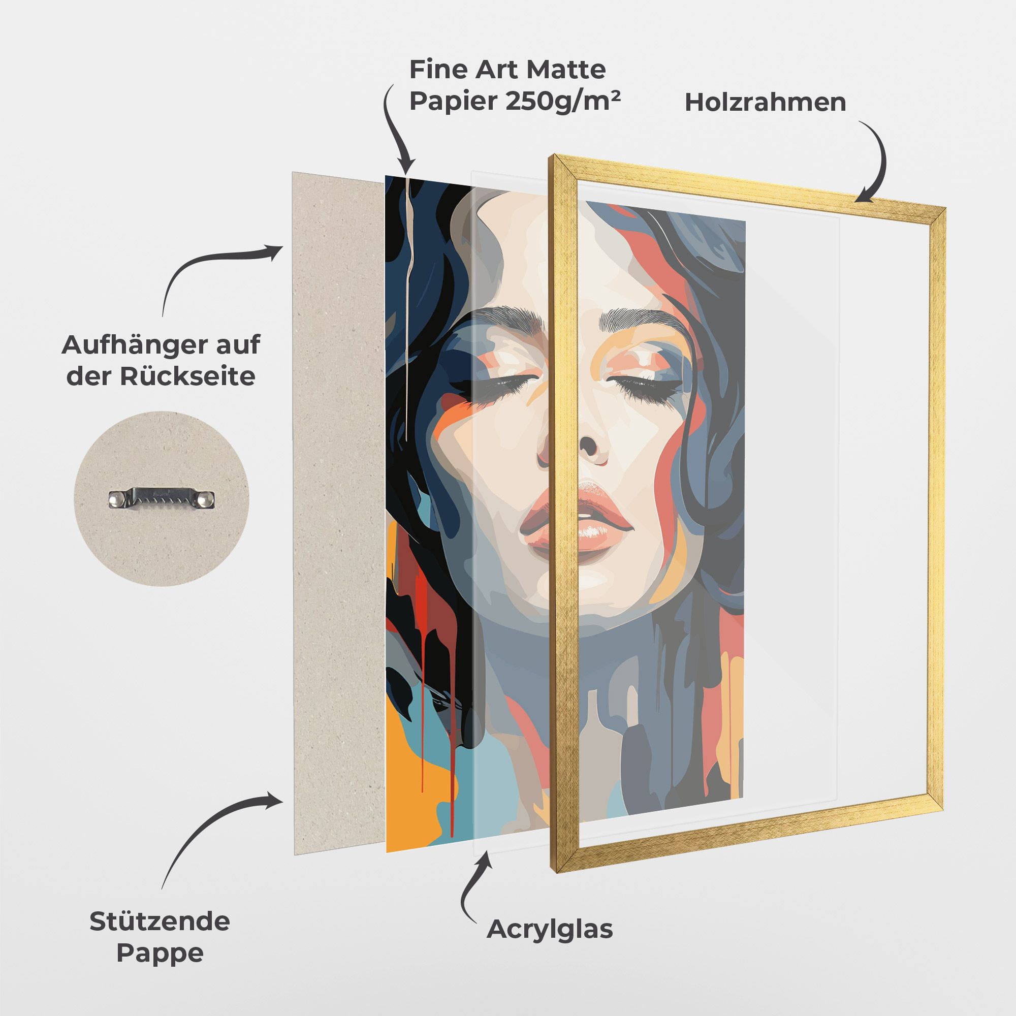 Juicy Abstract Lips mockup 1