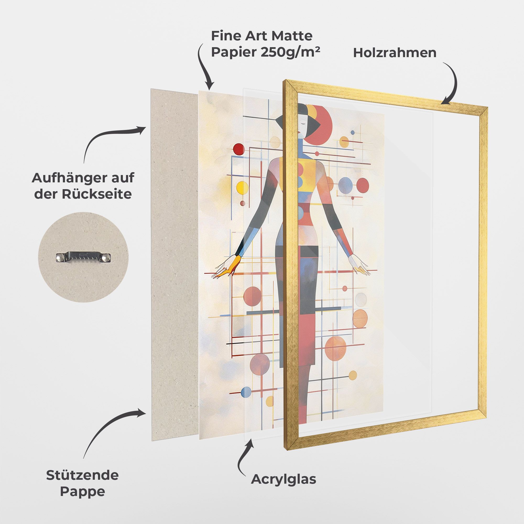 Poster Woman Artist mockup 1