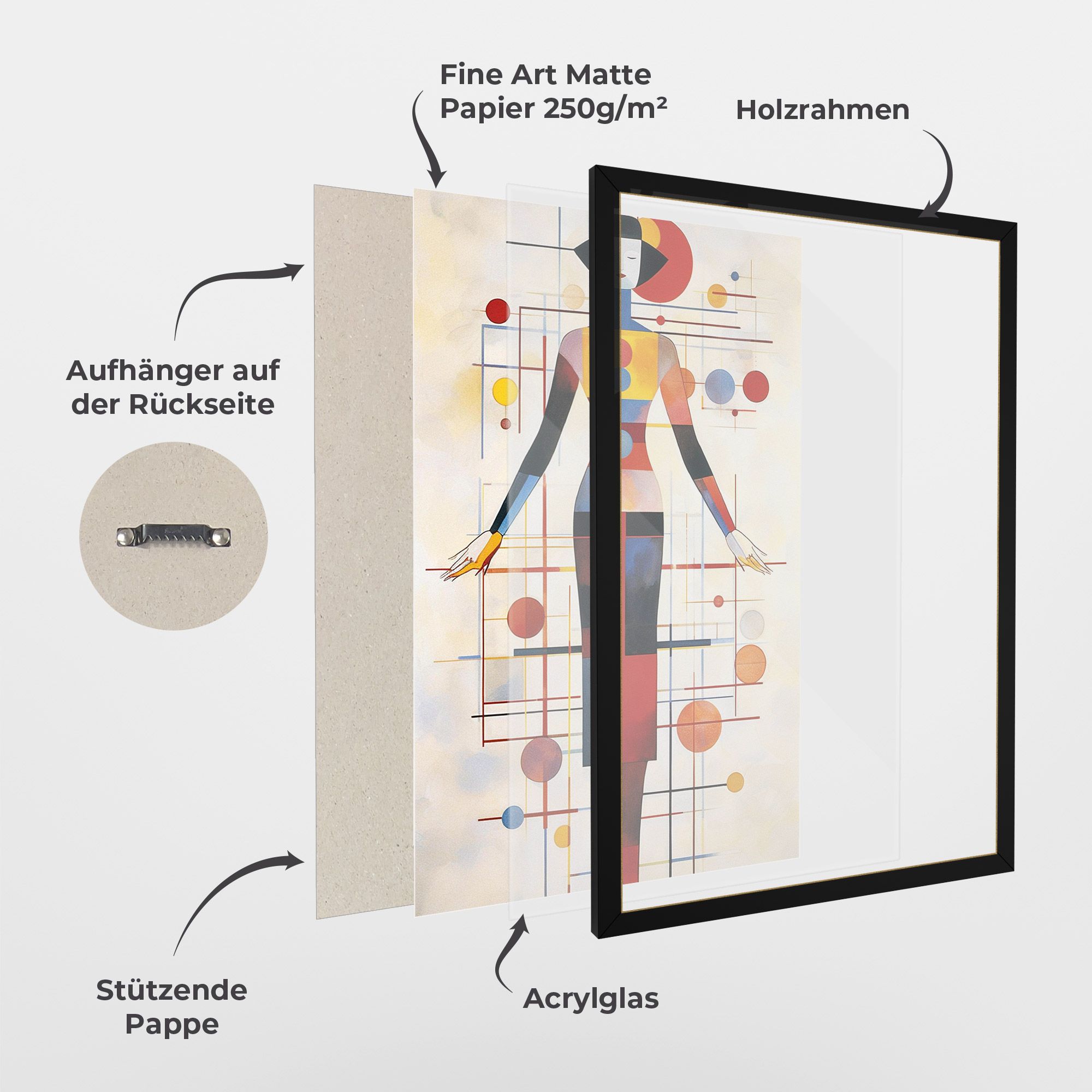 Poster Woman Artist mockup 1