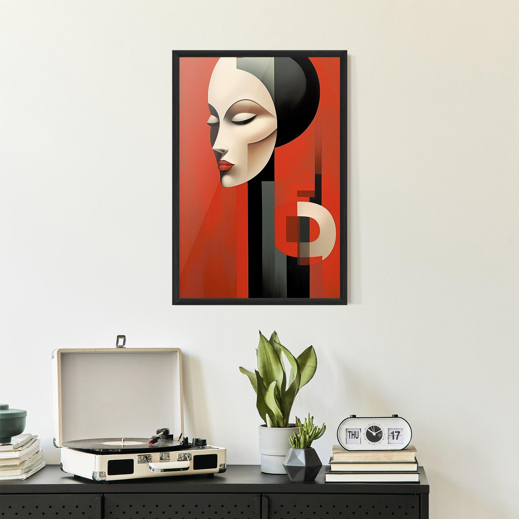 Gerahmte Poster Art Russian Revolution mockup 2