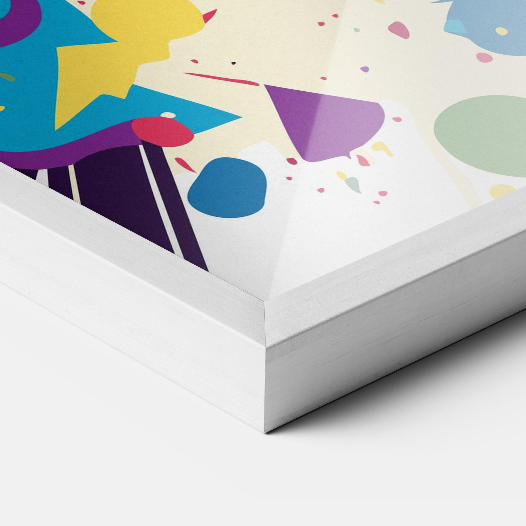 Gerahmte Poster Fictional Woman mockup 3