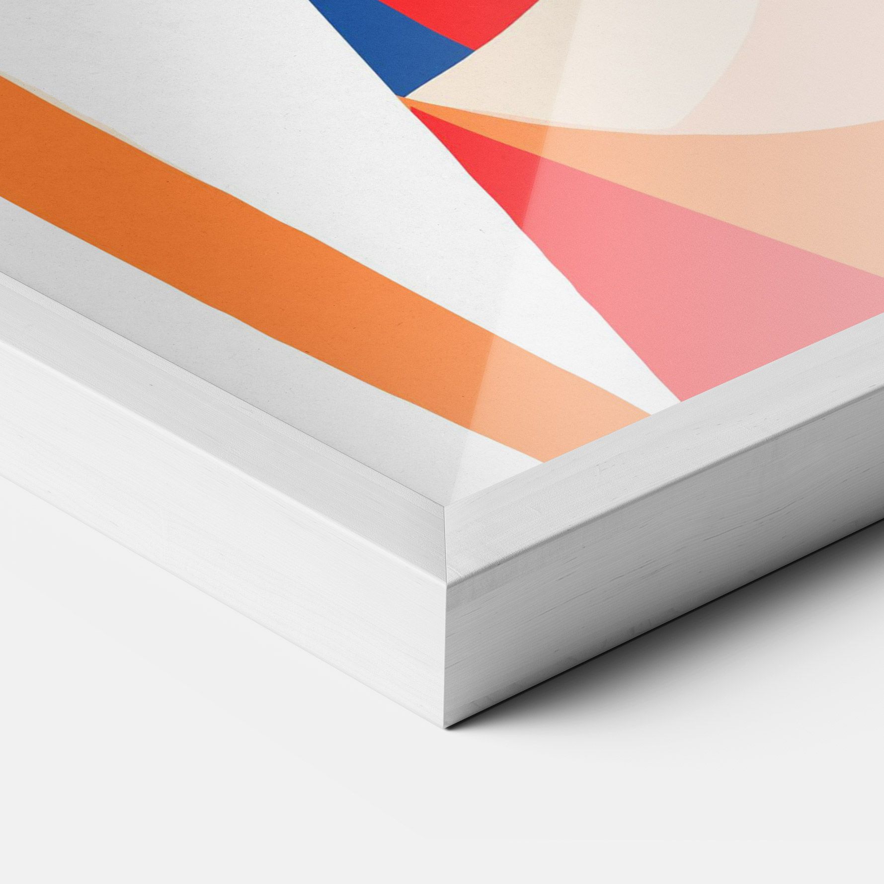 White Hair Woman mockup 3