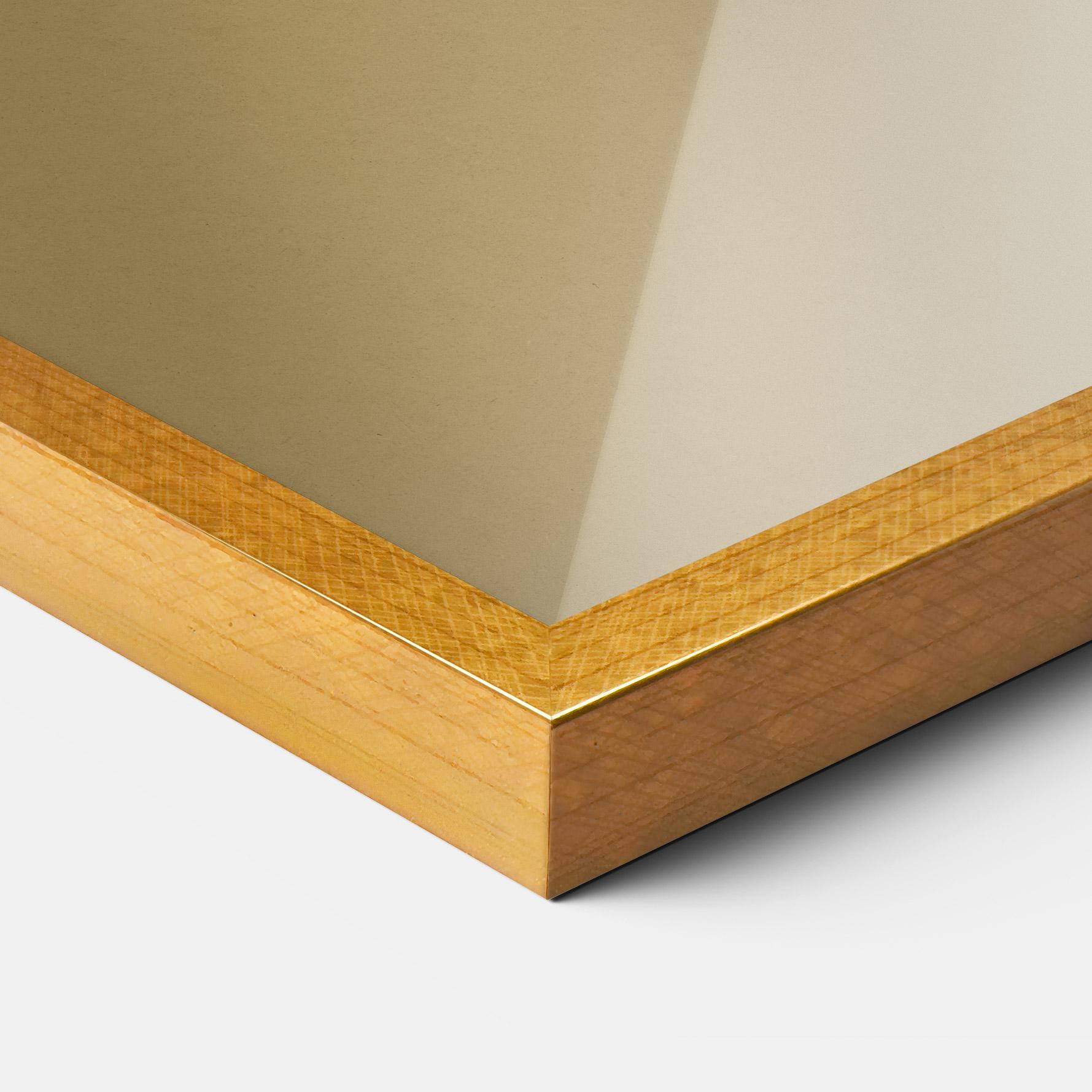 Gerahmte Poster Abstract Combination Face mockup 3