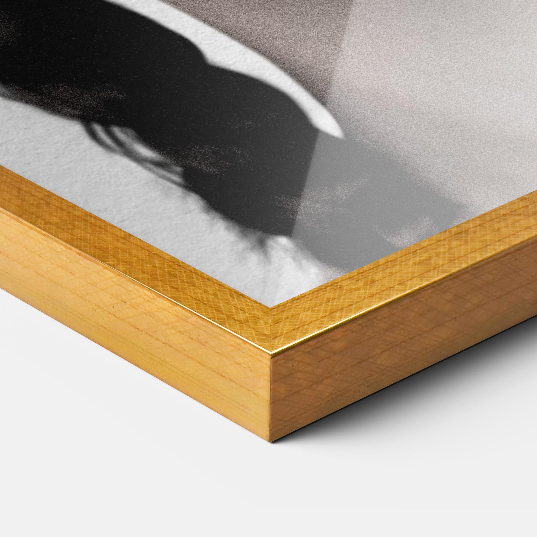 Gerahmte Poster Flower Face Woman mockup 3