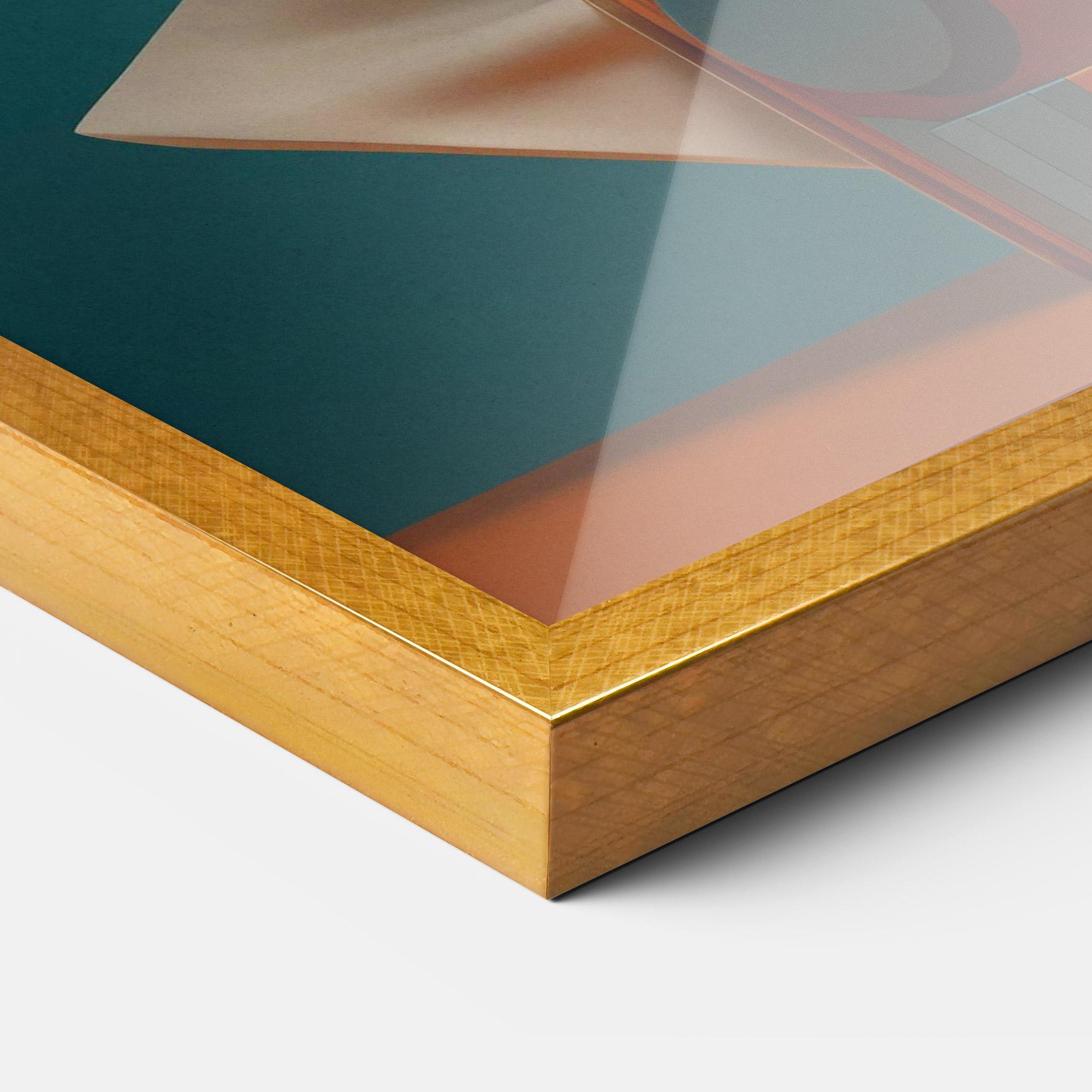 Gerahmte Poster Interesting Woman Concept mockup 3