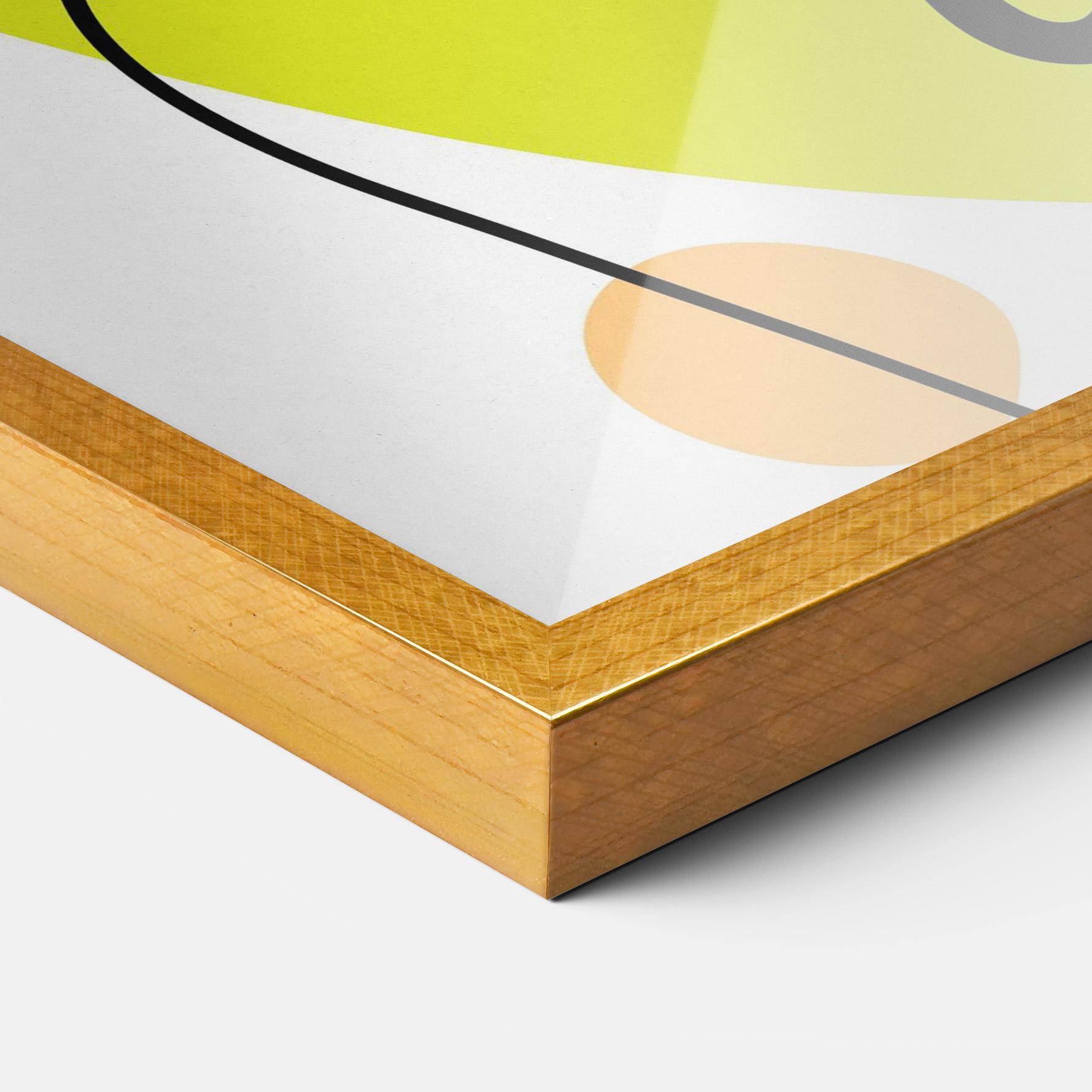 Gerahmte Poster Lime Woman mockup 3