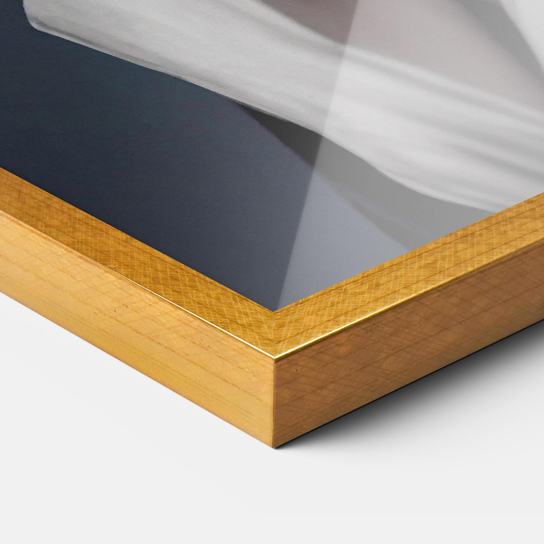 Gerahmte Poster Red Flower Woman mockup 3