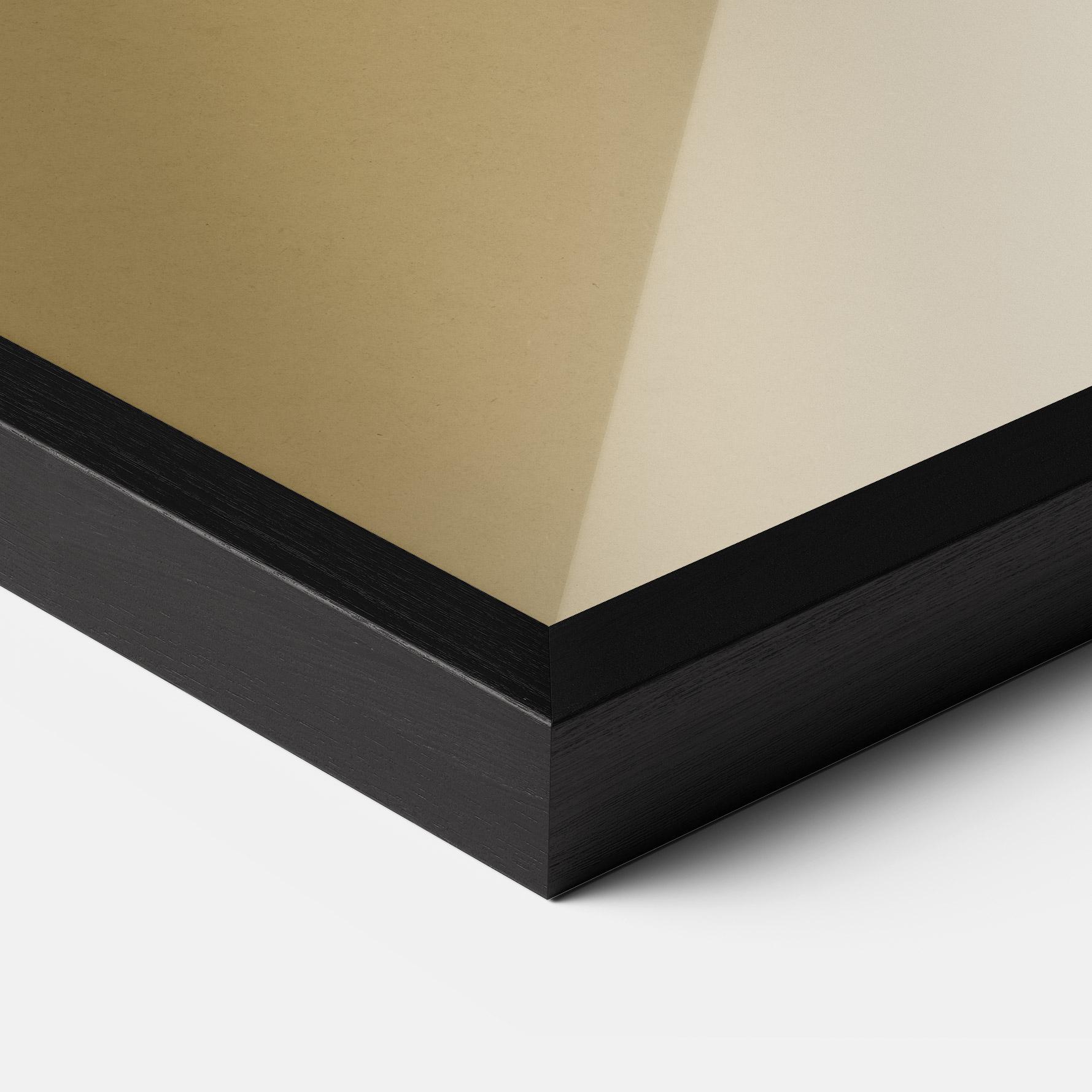 Gerahmte Poster Abstract Combination Face mockup 3