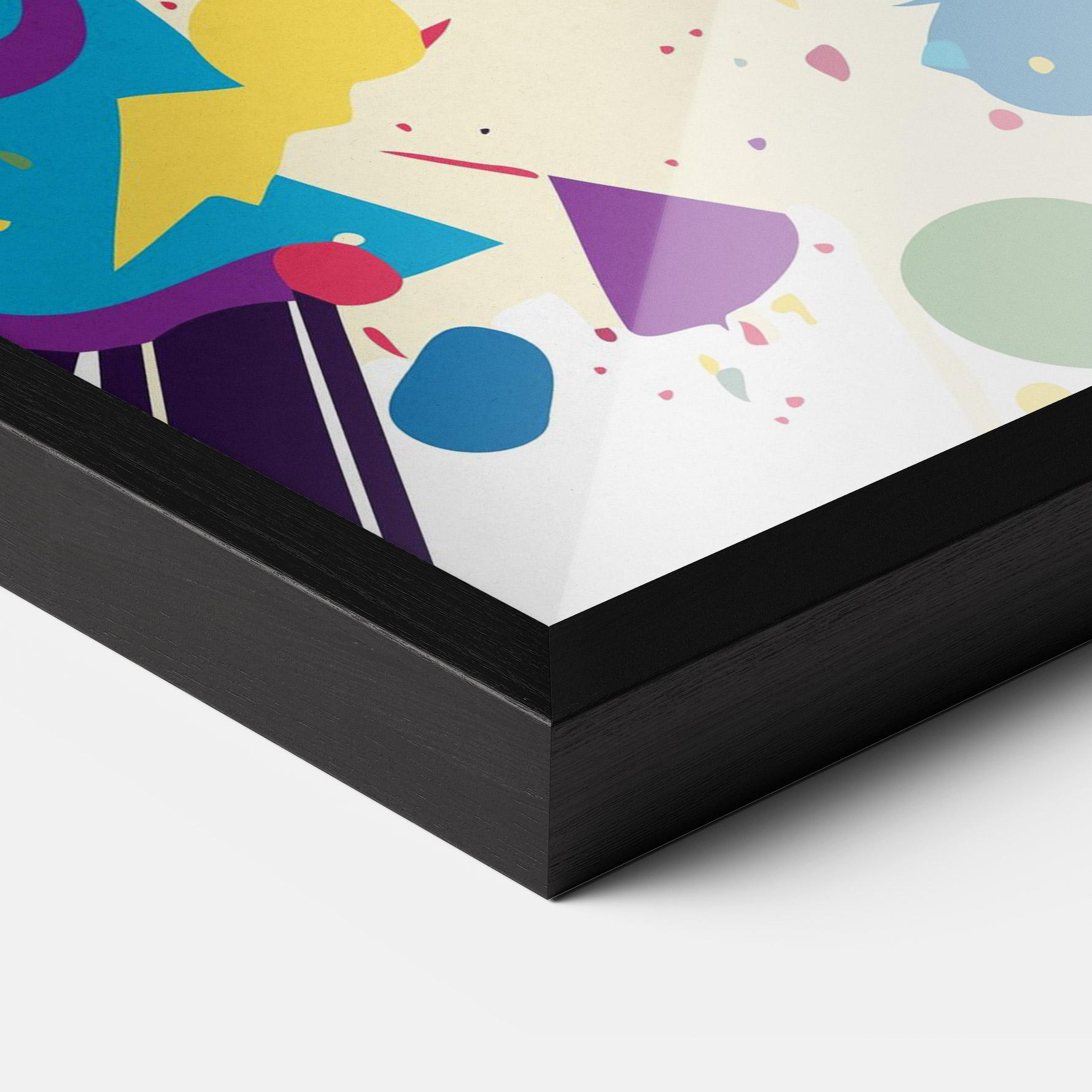 Gerahmte Poster Fictional Woman mockup 3