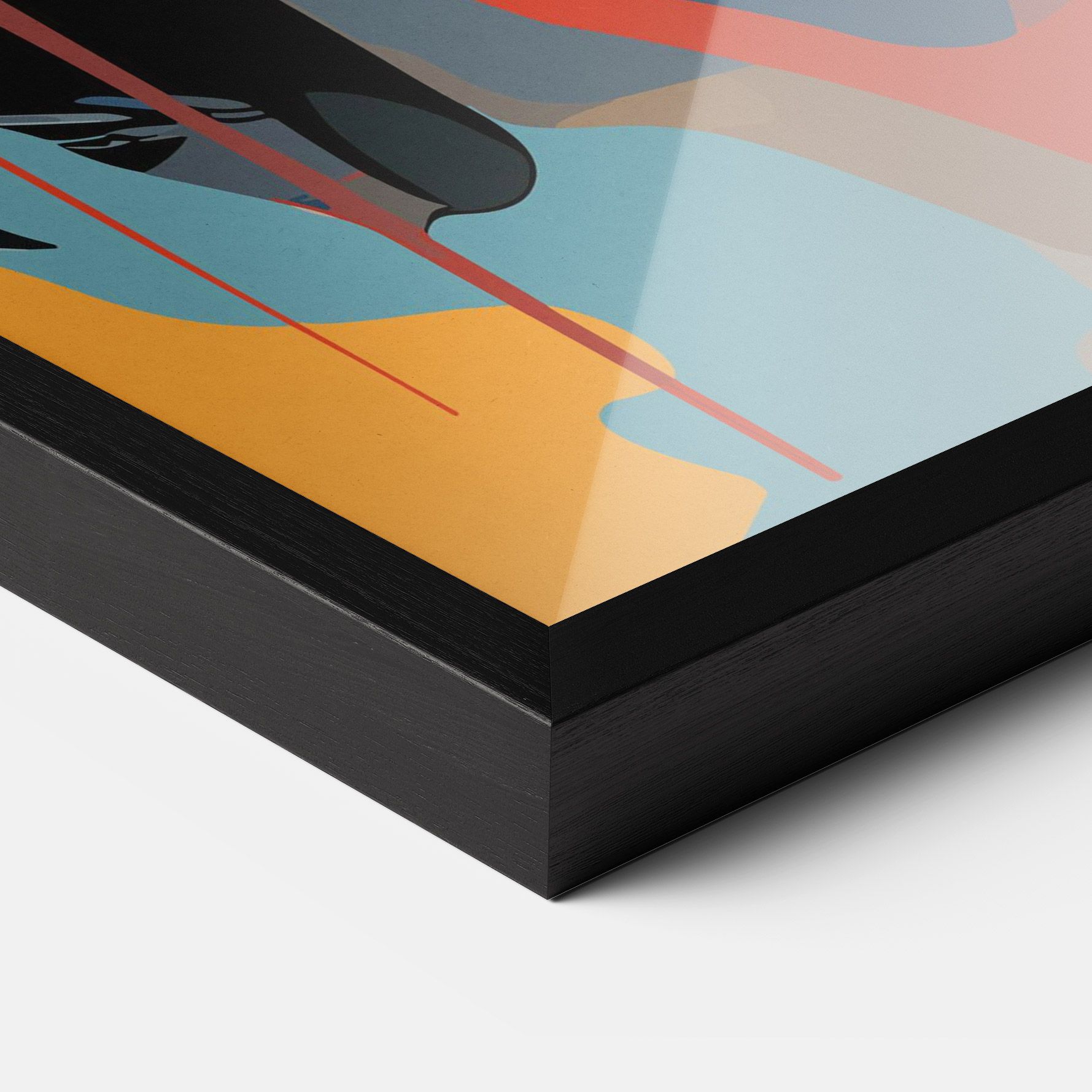 Juicy Abstract Lips mockup 3