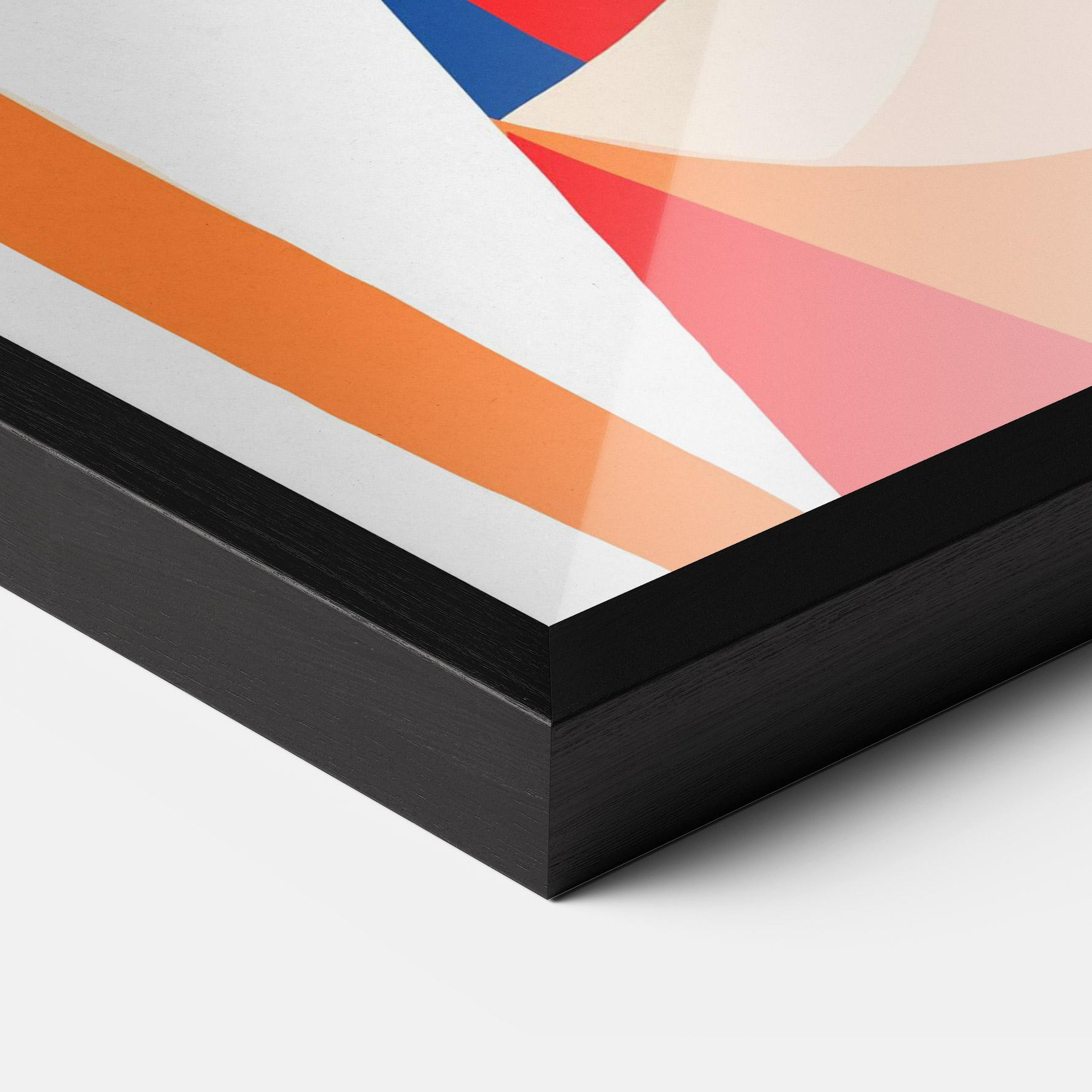 Gerahmte Poster White Hair Woman mockup 3