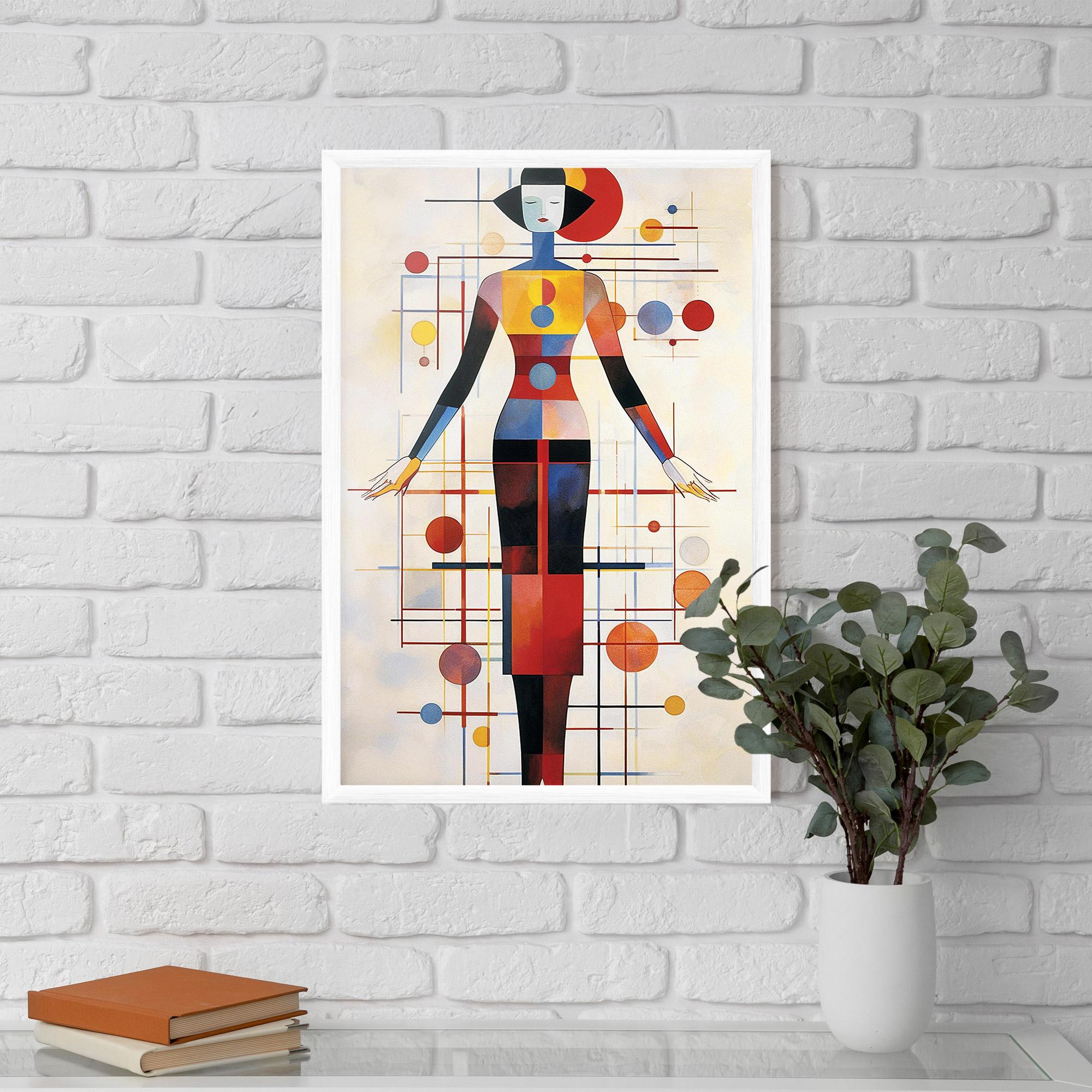 Gerahmte Poster Poster Woman Artist mockup 5