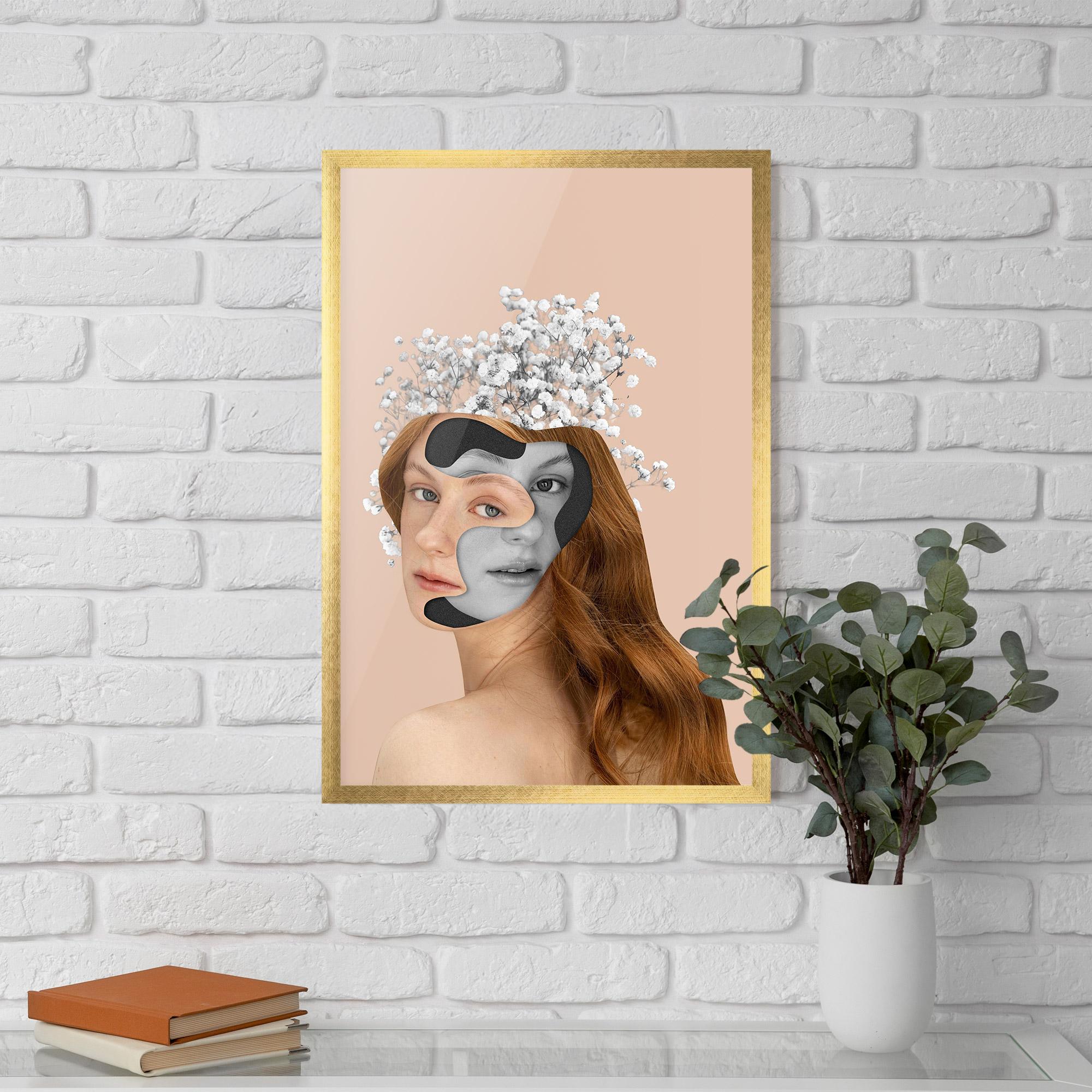 Gerahmte Poster Abstract Combination mockup 5