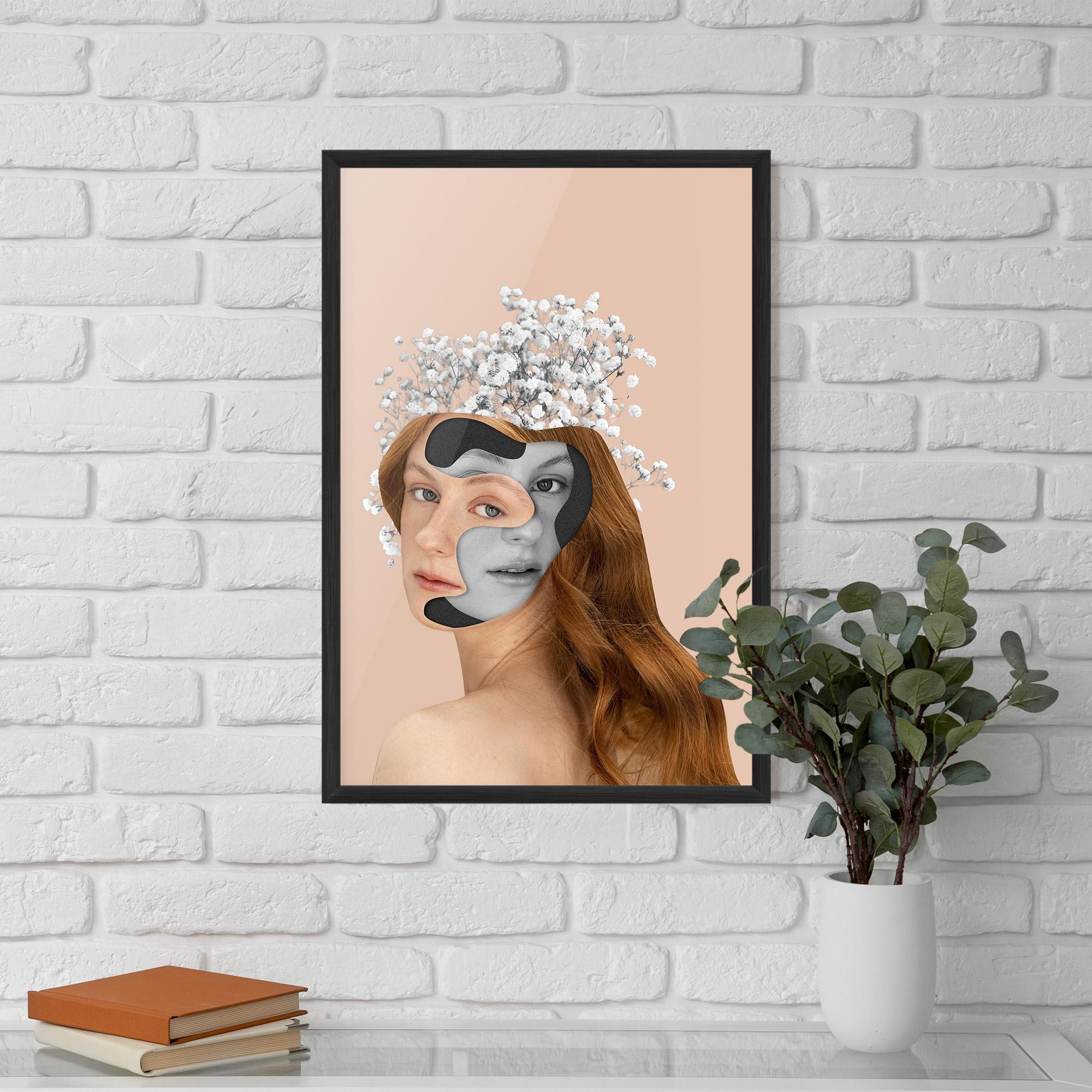 Gerahmte Poster Abstract Combination mockup 5