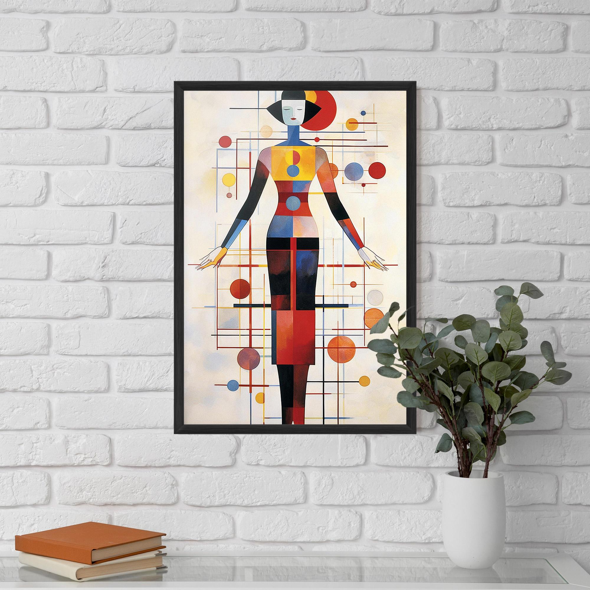 Gerahmte Poster Poster Woman Artist mockup 5