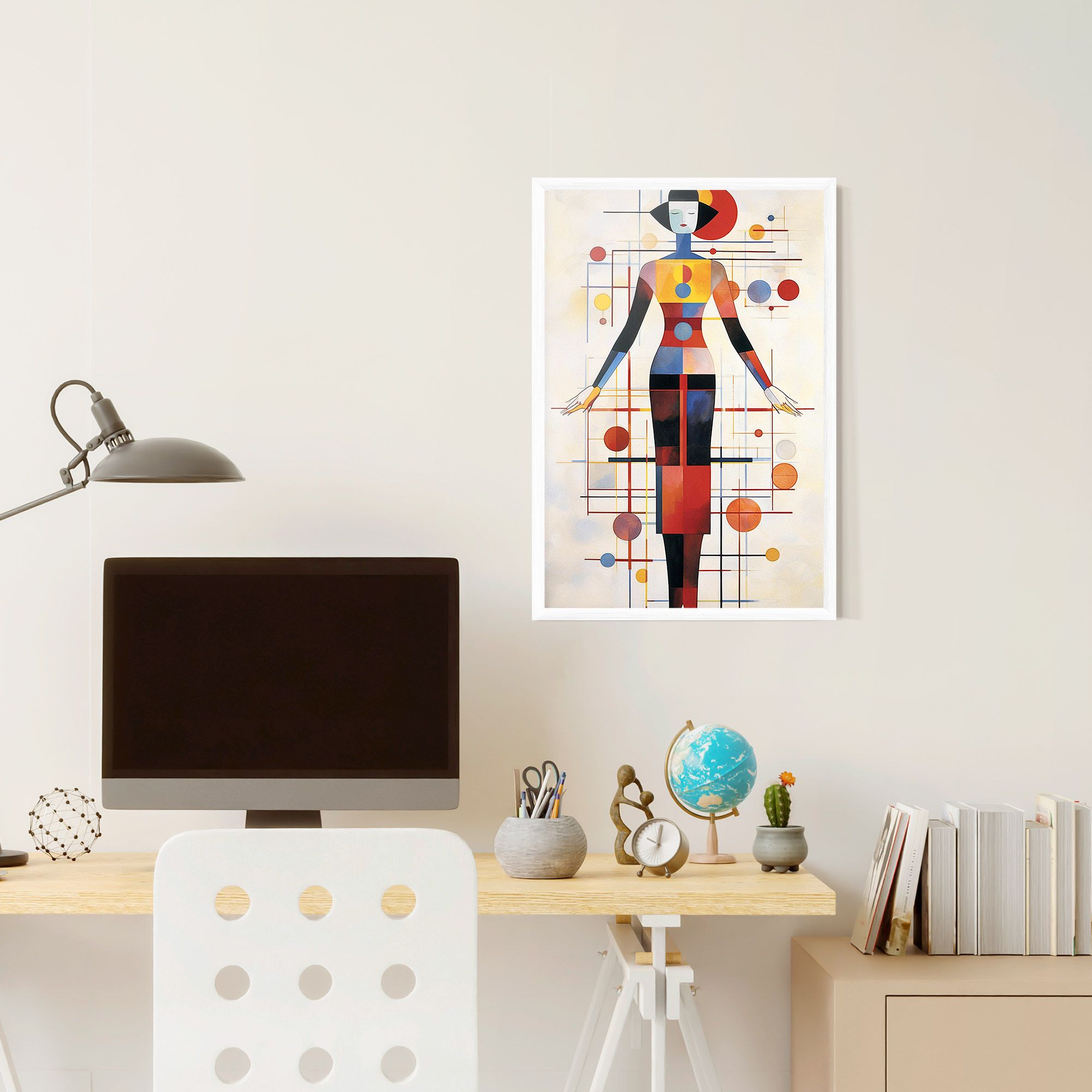 Poster Woman Artist mockup 6