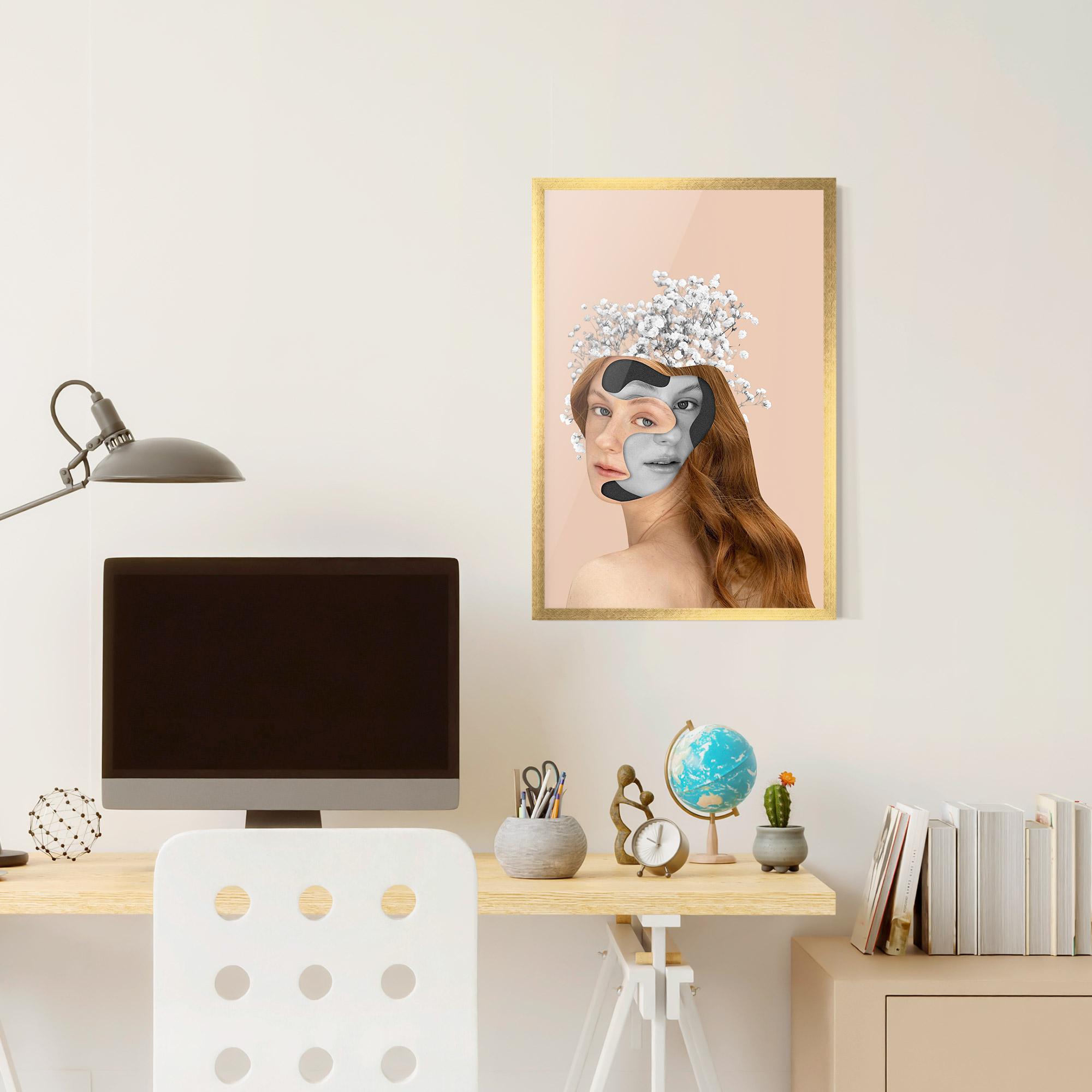 Gerahmte Poster Abstract Combination mockup 6