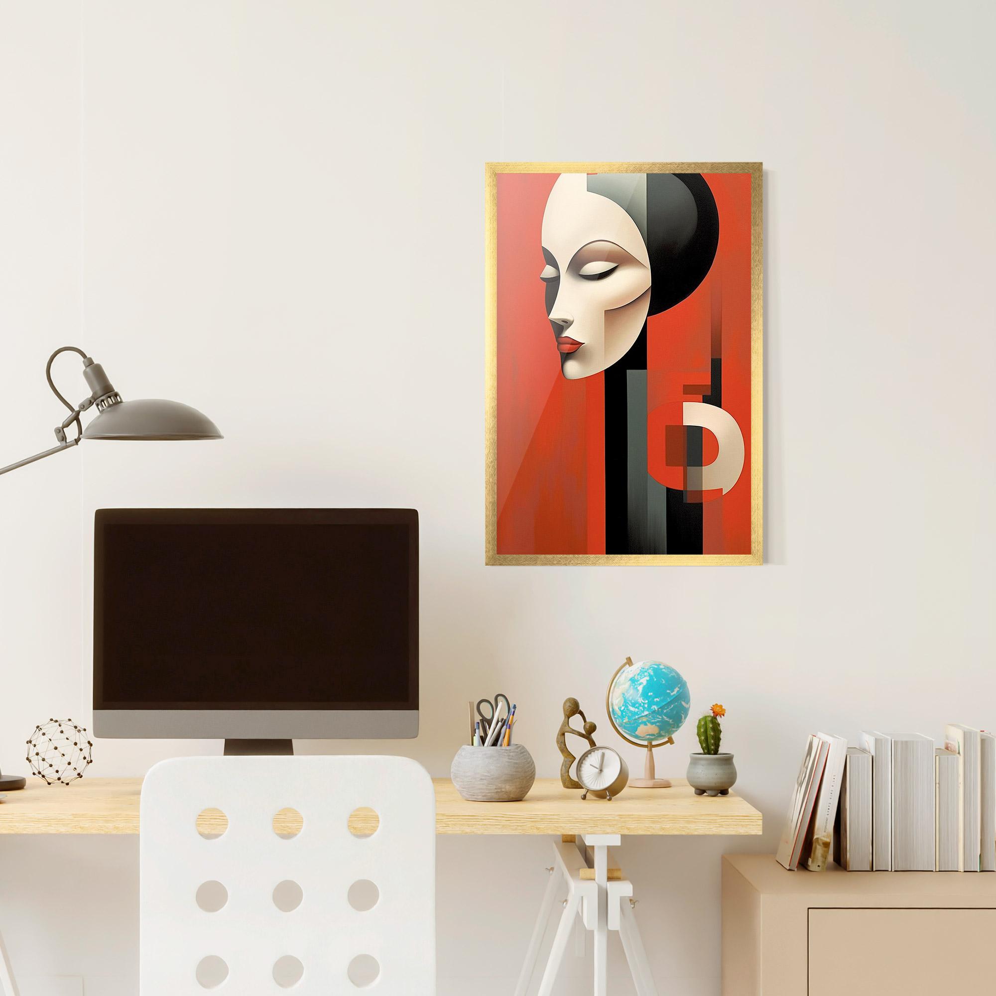 Gerahmte Poster Art Russian Revolution mockup 6