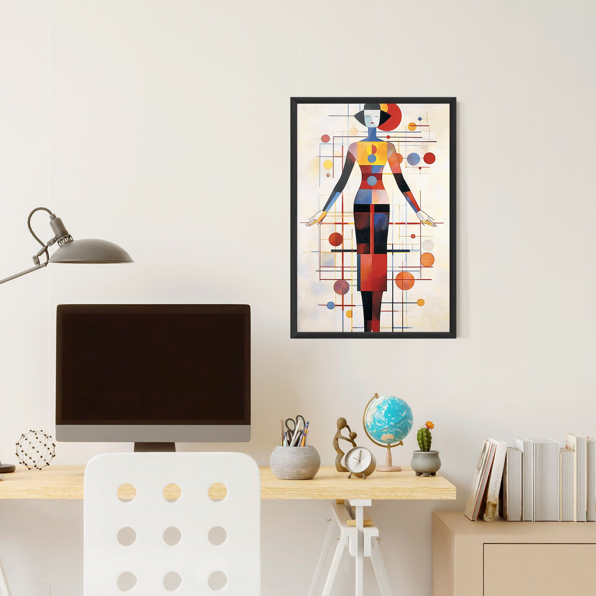 Poster Woman Artist mockup 6