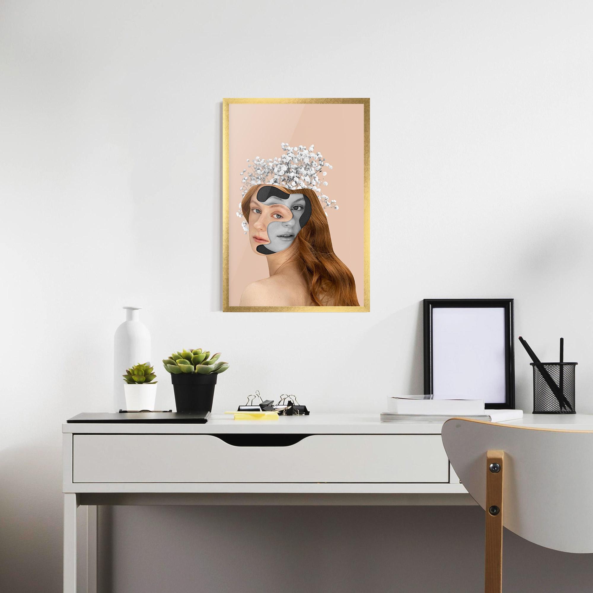 Gerahmte Poster Abstract Combination mockup 7