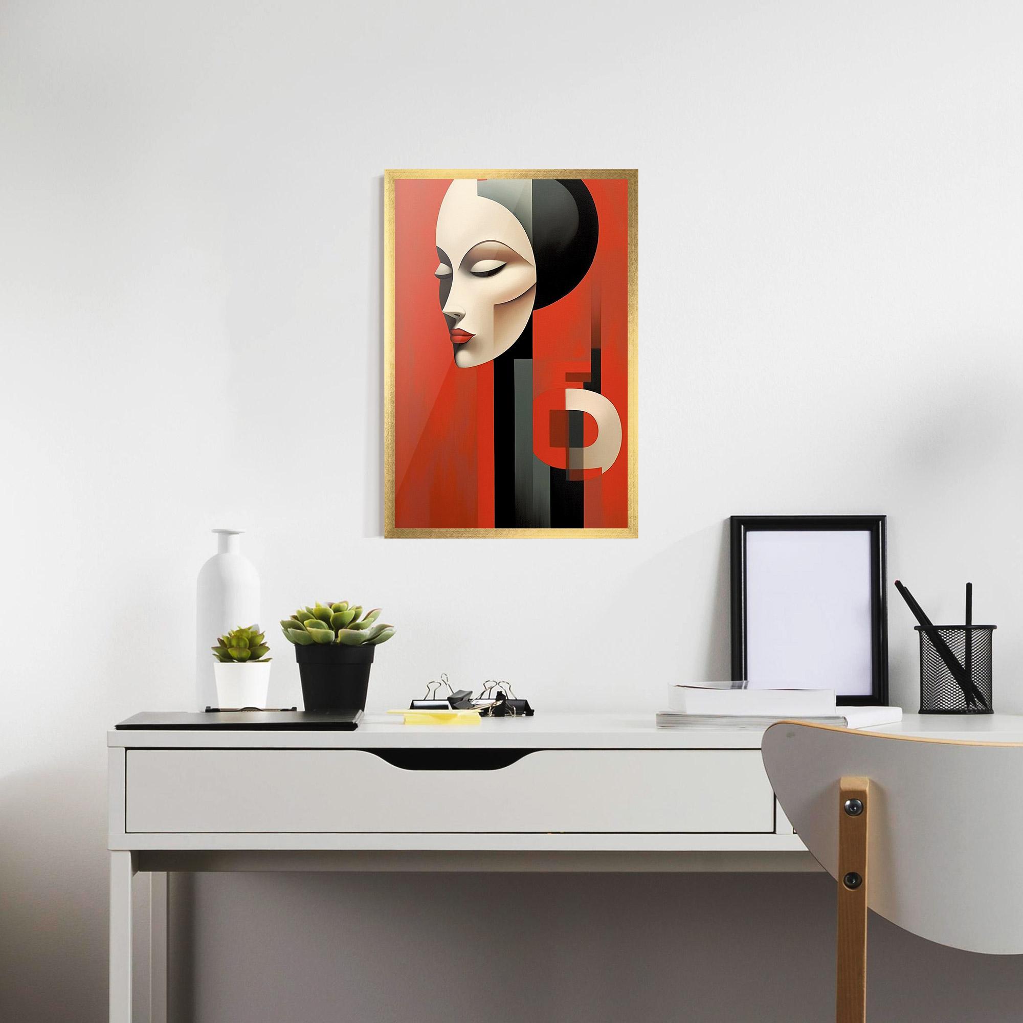 Gerahmte Poster Art Russian Revolution mockup 7