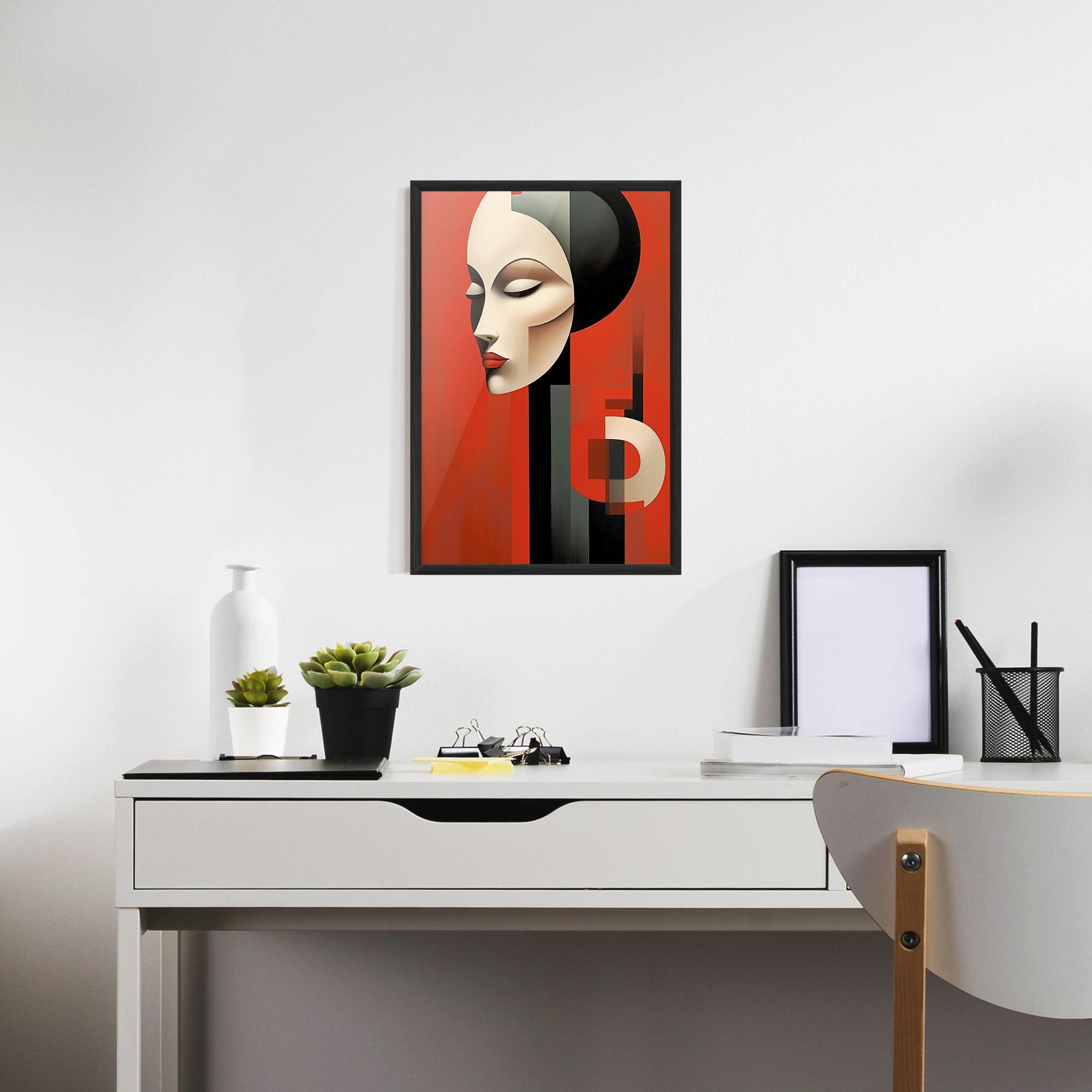 Gerahmte Poster Art Russian Revolution mockup 7