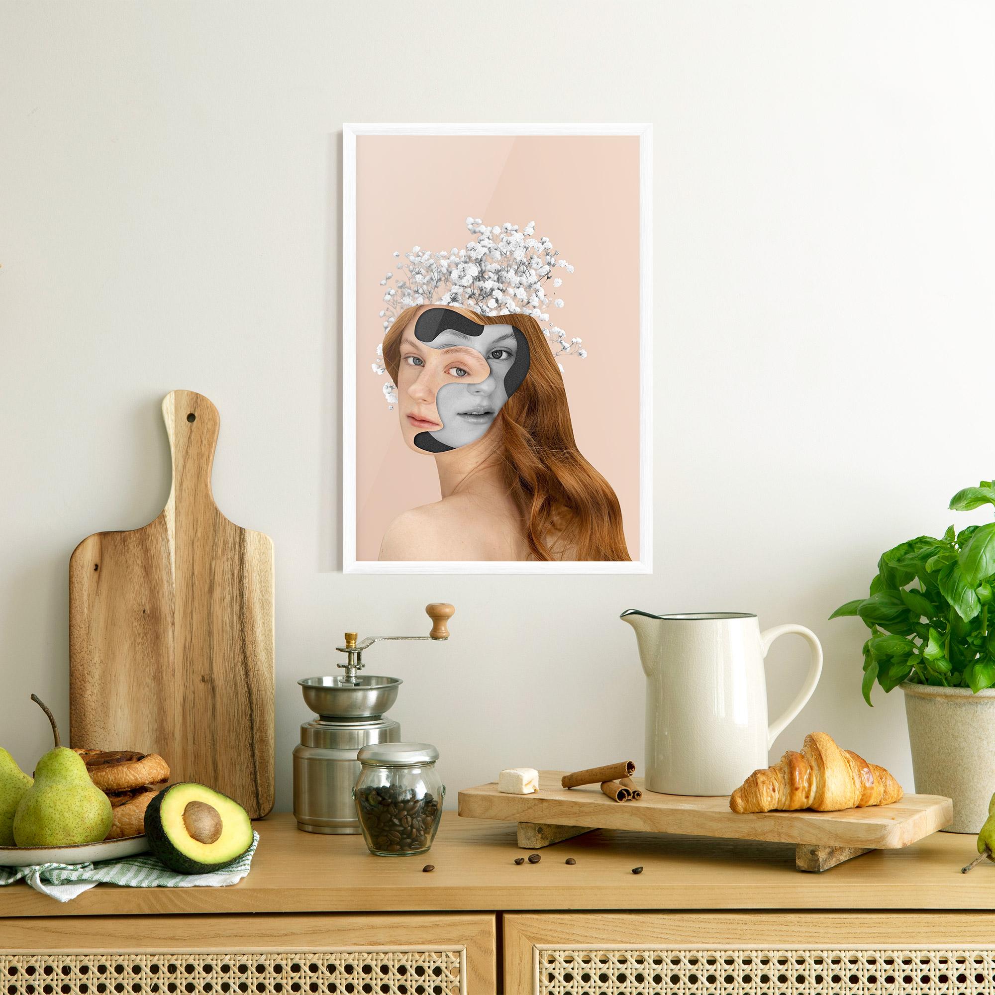 Gerahmte Poster Abstract Combination mockup 8