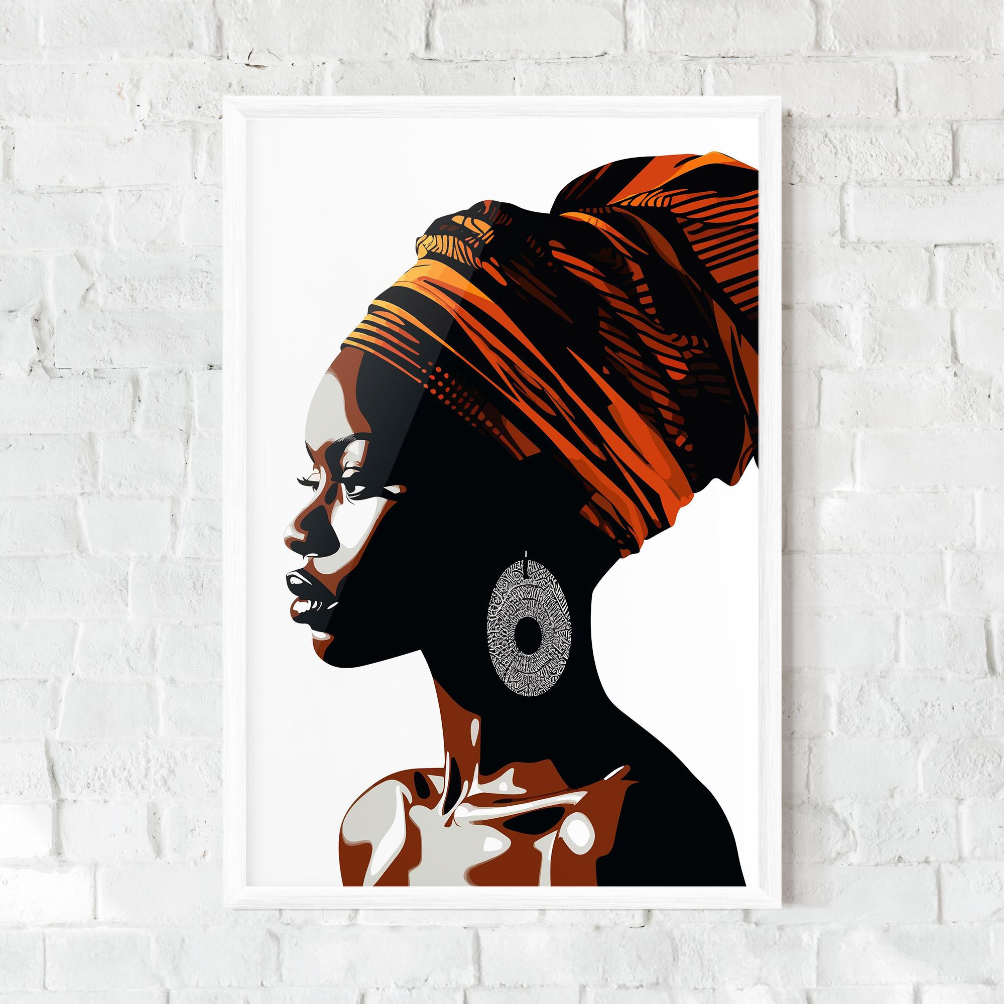 Gerahmte Poster Black Pretty Woman mockup 0