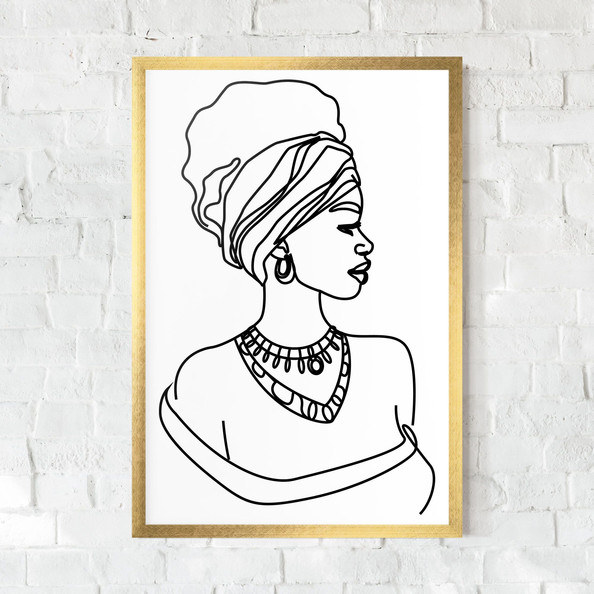 Black Line African mockup 0