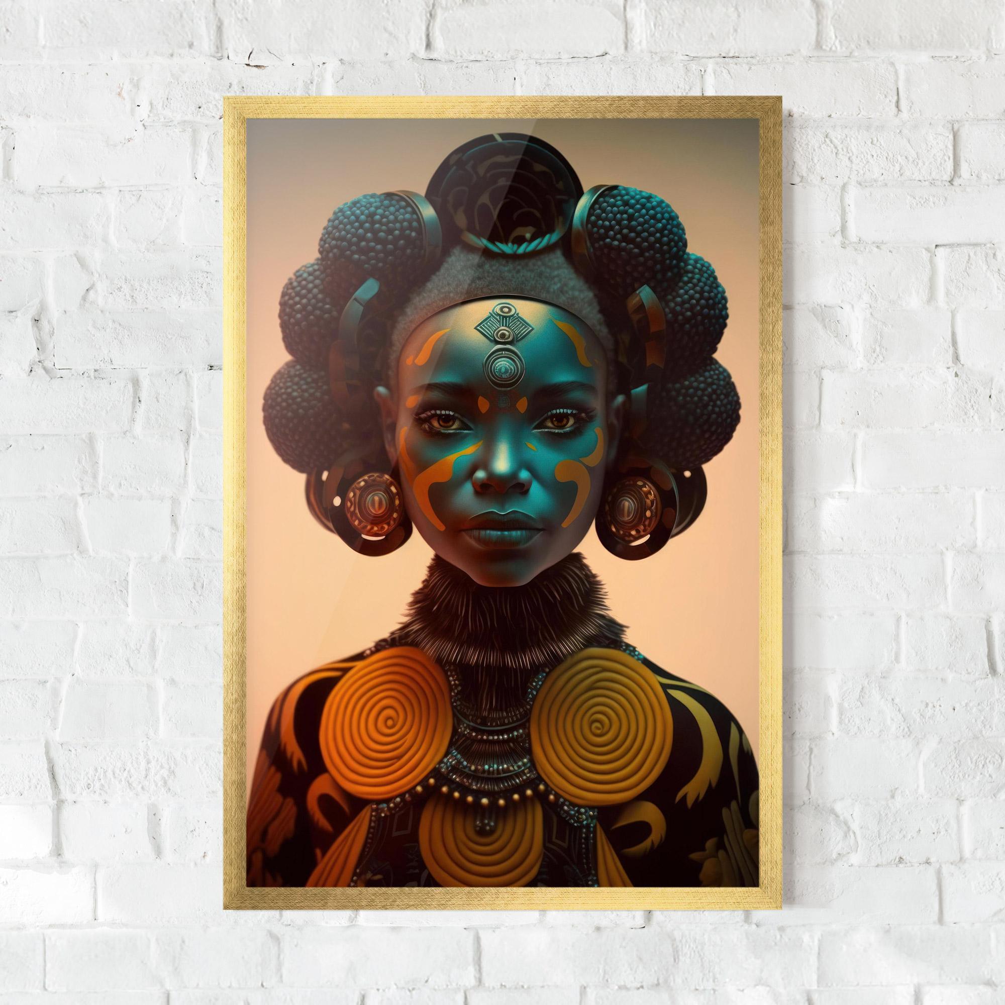 Gerahmte Poster Extravagant Clothing mockup 0