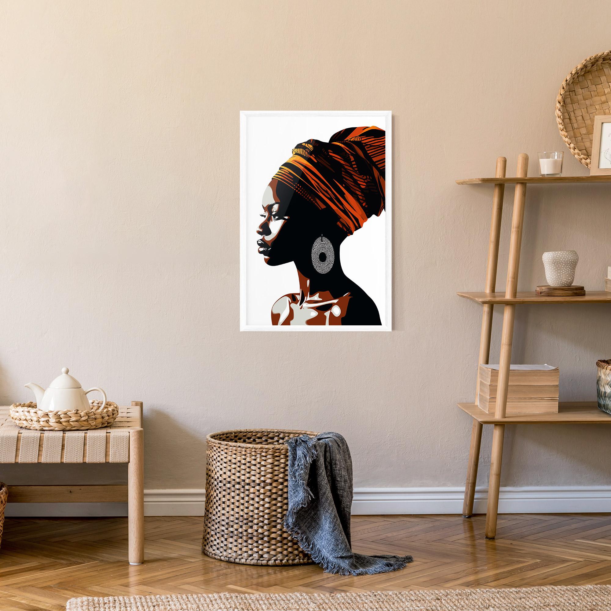 Gerahmte Poster Black Pretty Woman mockup 9