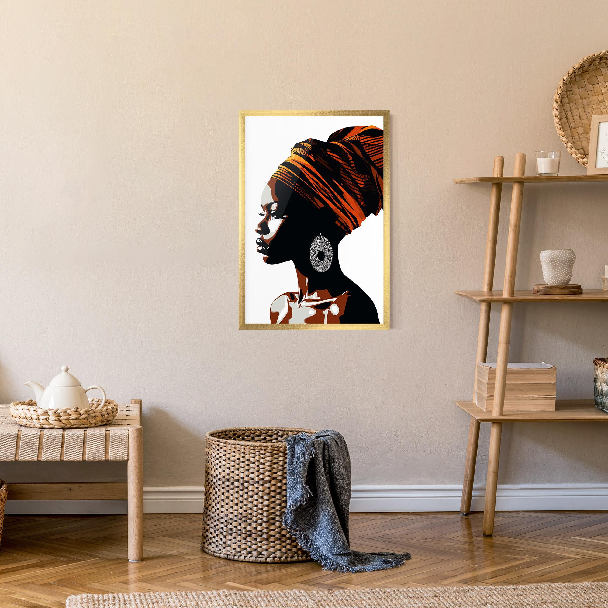 Gerahmte Poster Black Pretty Woman mockup 9