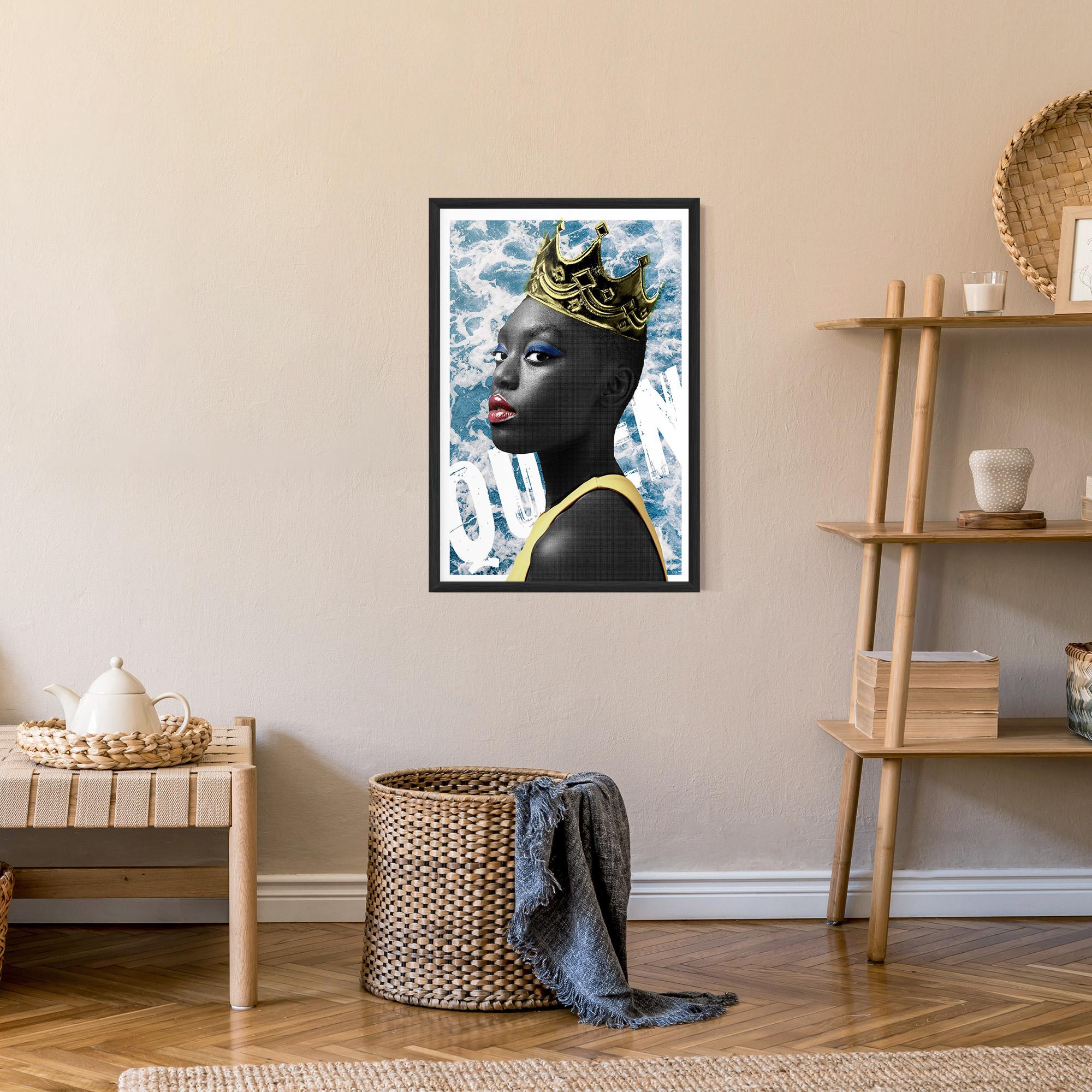 Gerahmte Poster American Woman Crown mockup 9